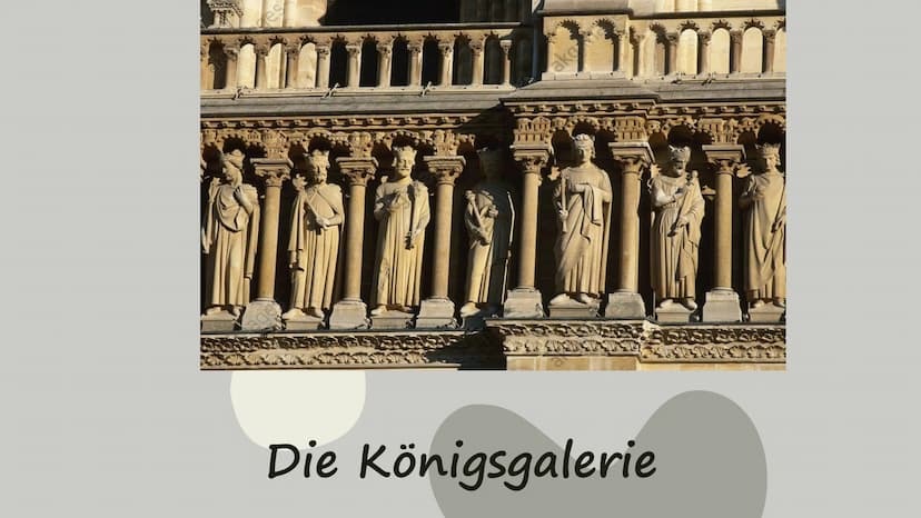 Notre Dame de
Paris Fakten
• Wurde von Maurice DE Sully und Ludwig II. Gebaut
Die Notre Dame ist eine Kathedrale im Herzen von Paris
• Im Mi