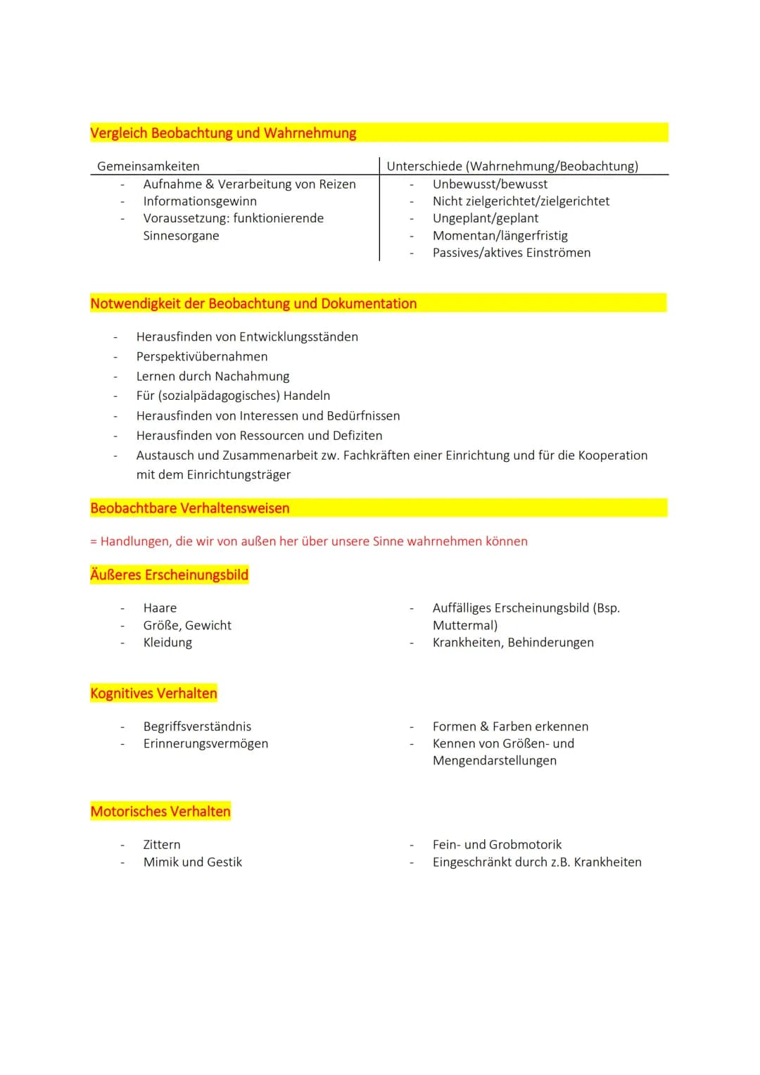 INHALT
Wahrnehmung als Grundlage der Beobachtung
Der Wahrnehmungsprozess
Bedeutung der Wahrnehmung
Propriozeptive Wahrnehmung
Viszerale Wahr