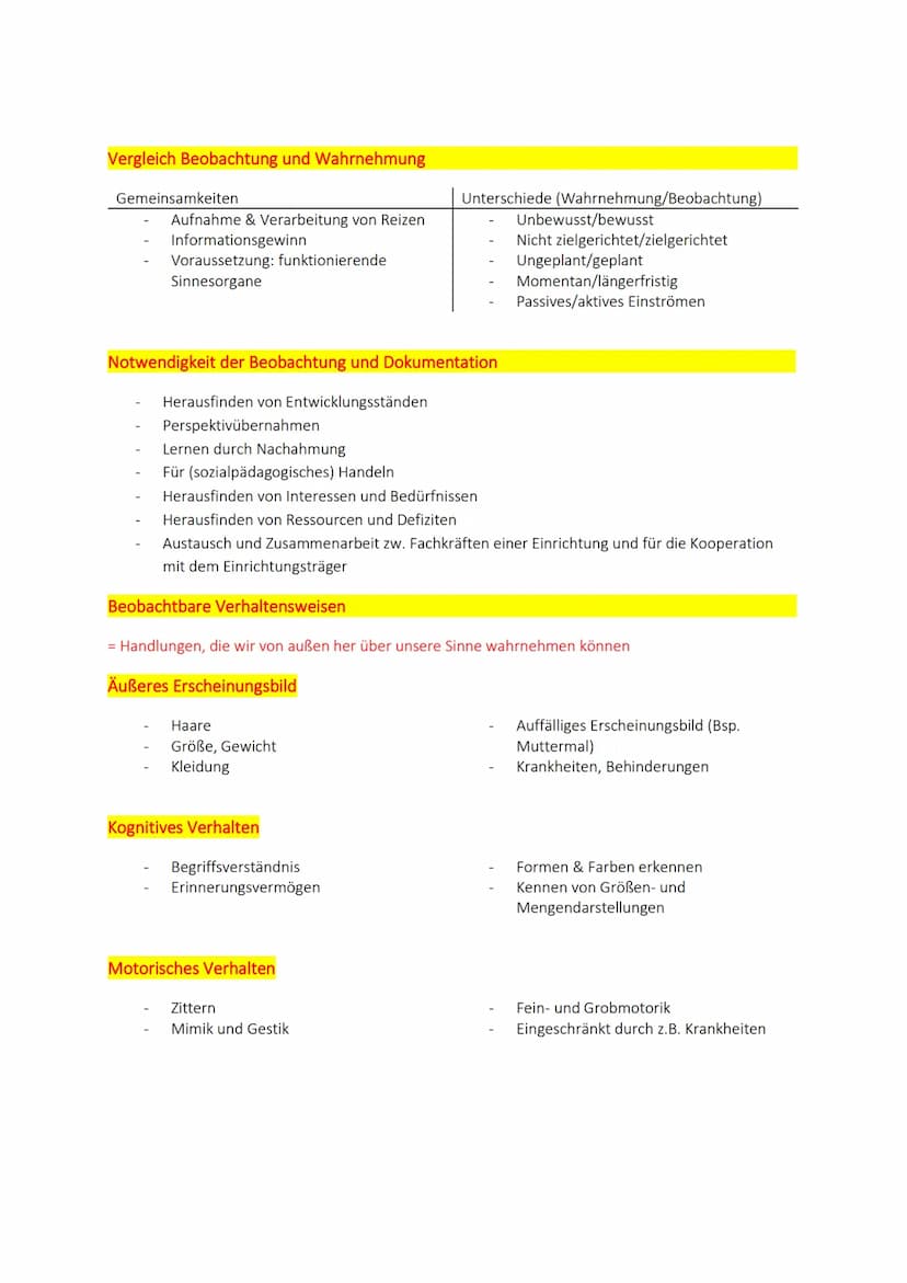 INHALT
Wahrnehmung als Grundlage der Beobachtung
Der Wahrnehmungsprozess
Bedeutung der Wahrnehmung
Propriozeptive Wahrnehmung
Viszerale Wahr