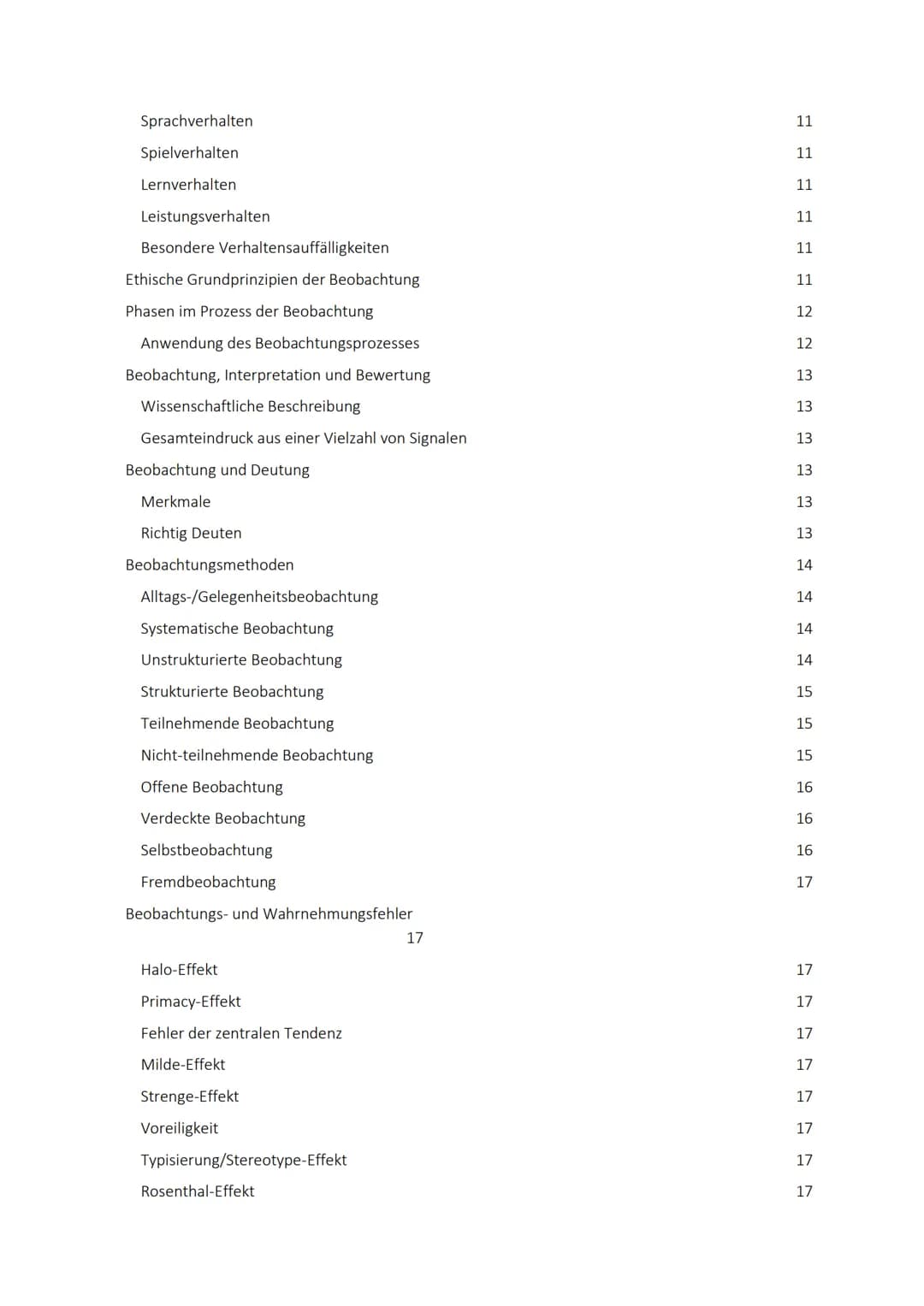 INHALT
Wahrnehmung als Grundlage der Beobachtung
Der Wahrnehmungsprozess
Bedeutung der Wahrnehmung
Propriozeptive Wahrnehmung
Viszerale Wahr