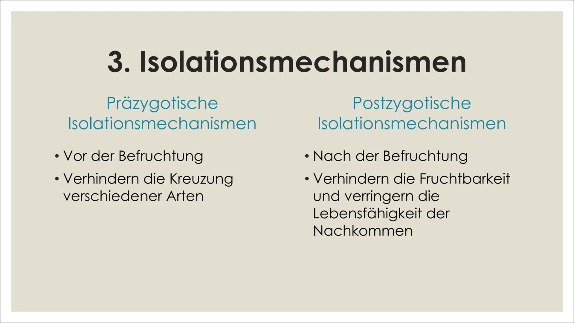 NE
빛
브
브
ARTBILDUNG UND
ISOLATIONSMECHANISMEN
카멜
빛 1. Definitionen
2. Artbildung
1. Artkonzepte
2. Formen der Artbildung
4. Quellenverzeichn
