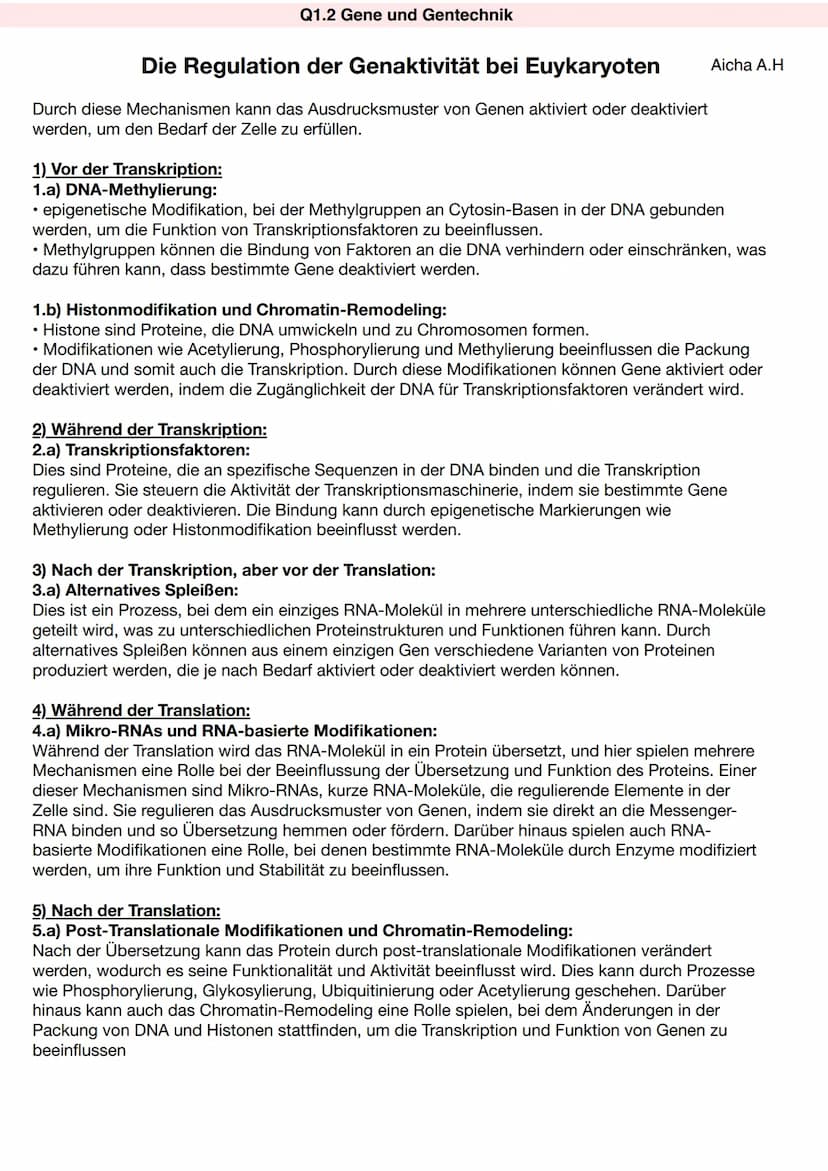 REGULATION DER GENAKTIVITÄT
Gentransfer bei Bakterien
Operonmodell/Jacob-Monod-Modell (Schema) am Beispiel des Lac-Operons bei Prokaryoten
D