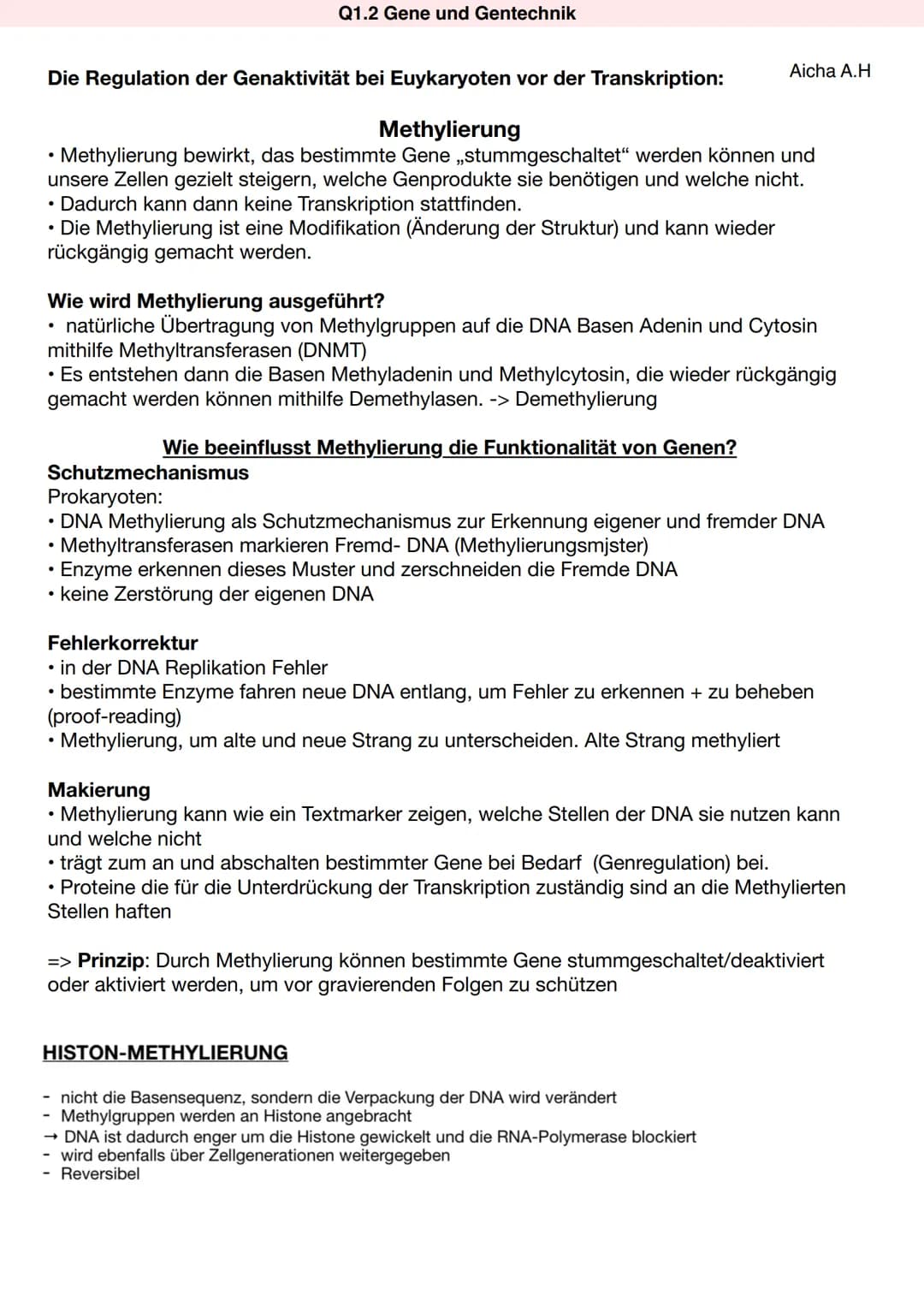 REGULATION DER GENAKTIVITÄT
Gentransfer bei Bakterien
Operonmodell/Jacob-Monod-Modell (Schema) am Beispiel des Lac-Operons bei Prokaryoten
D