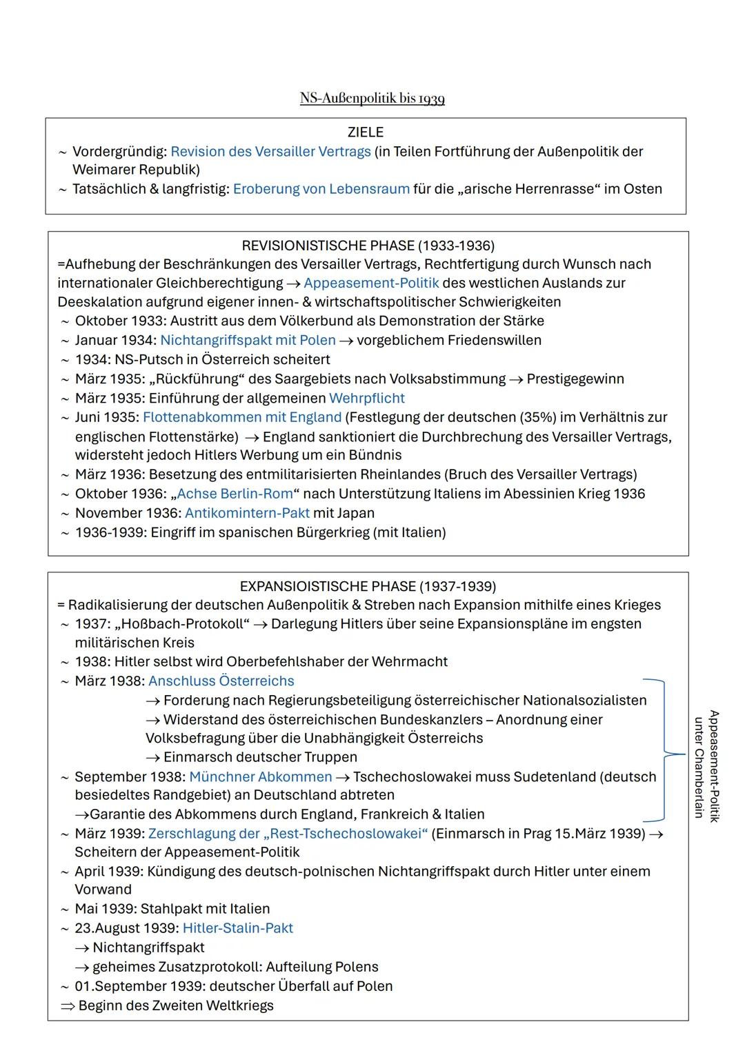 Nationalsozialismus
Politische & idiologische Voraussetzungen des Nationalsozialismus
AUFSTIEG DER NSDAP
1921: Übernahme des Parteivorsitzes