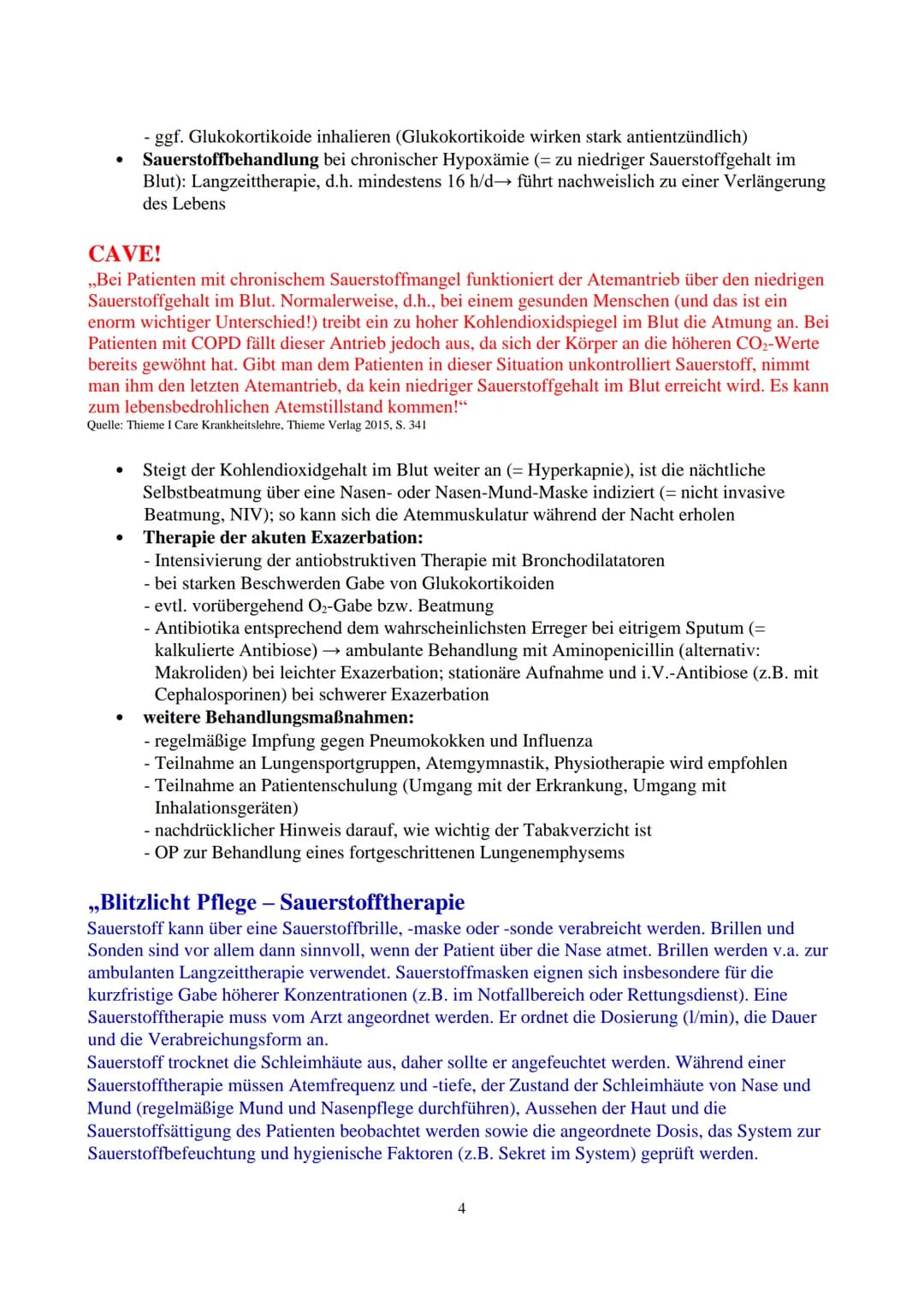 COPD- Die chronisch-obstruktive Lungenerkrankung
= eine der häufigsten chronischen
Lungenerkrankungen; die vierthäufigste Todesursache
weltw