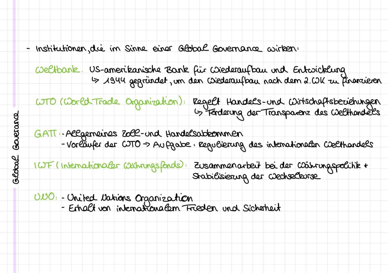 Uncaisထုတွ
Definition: -Prozess, der weltweiten Zunahme von Austauschbeziehungen und
Verflechtungen über Grenzen hinweg, der sich auf viele 