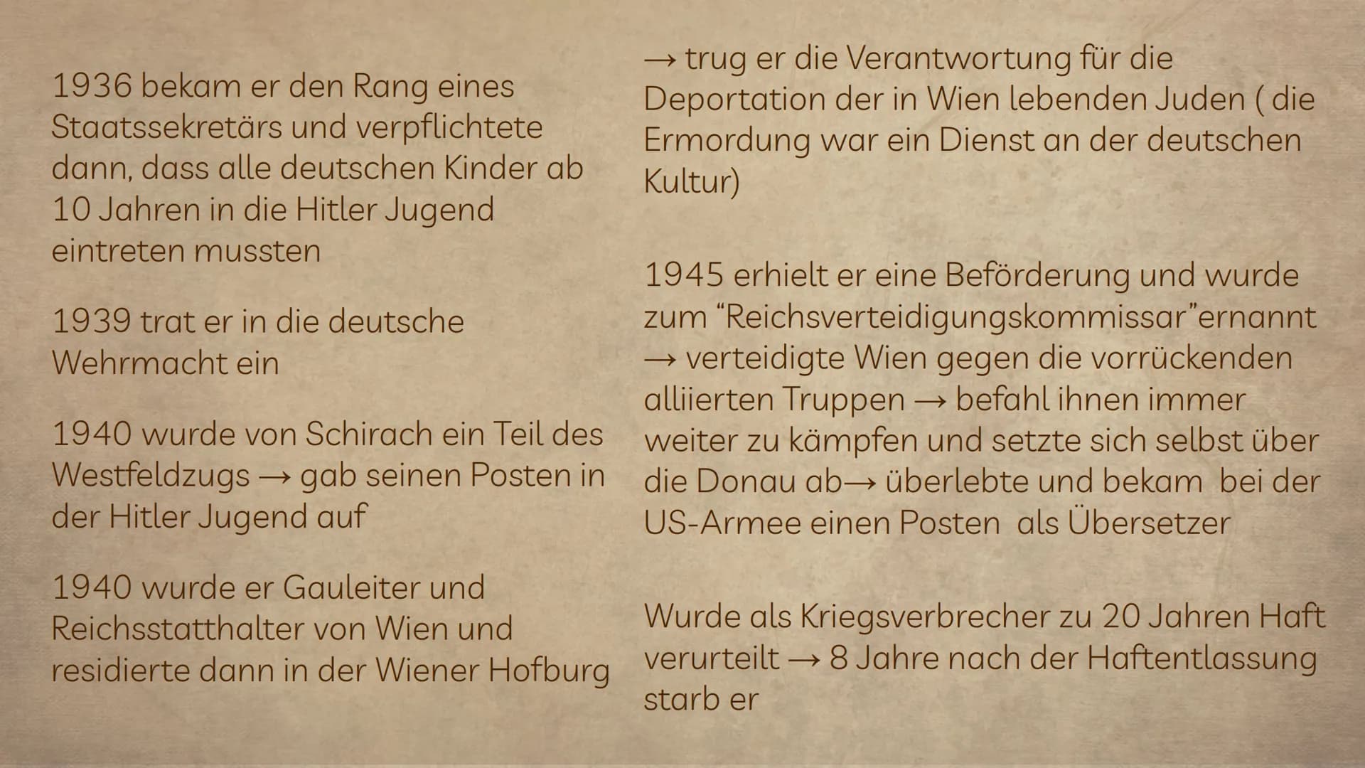 Hitler-Jugend &
Bund-Deutscher-Mädchen 11
Der
01
02 BDM und HJ
Reichsjugendführer
2
+4
D
0 0
03 Erziehungsziele der
HJ
04 Prinzipien der HJ 