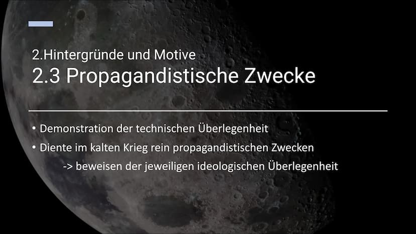 USA und Sowjetunion im
Kalten Krieg
Space Race Handout Space Race
Definition:
Meilensteine:
1955:
1957:
1958:
1961:
1961:
1965:
1966:
1968:
