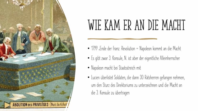NAPOLEON BONAPARTE
Hat Napoleon die Revolution vollendet - oder hat er sie zerstört? GLIEDERUNG
Wer war eigentlich Napoleon
Lebenslauf
1.
2
