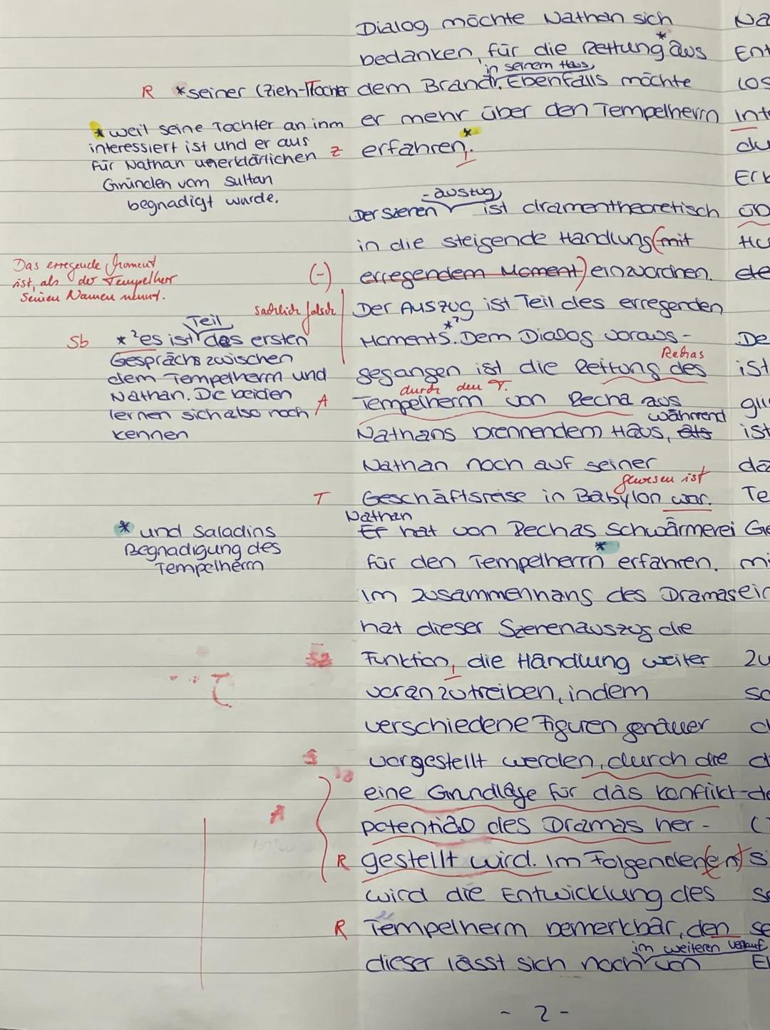 2. Deutsch-klausur,

Das dramatische Gedicht Nathan
der Weise" von Gotthold Ephraim
Lessing wurde im Jahre 1779
ist
publiziert. Es entstand 