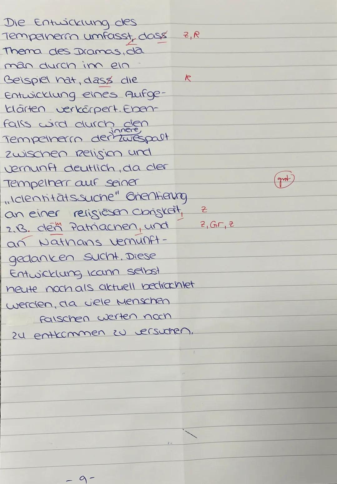 2. Deutsch-klausur,

Das dramatische Gedicht Nathan
der Weise" von Gotthold Ephraim
Lessing wurde im Jahre 1779
ist
publiziert. Es entstand 
