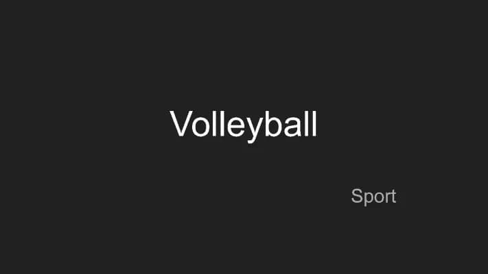 Know Volleyball thumbnail