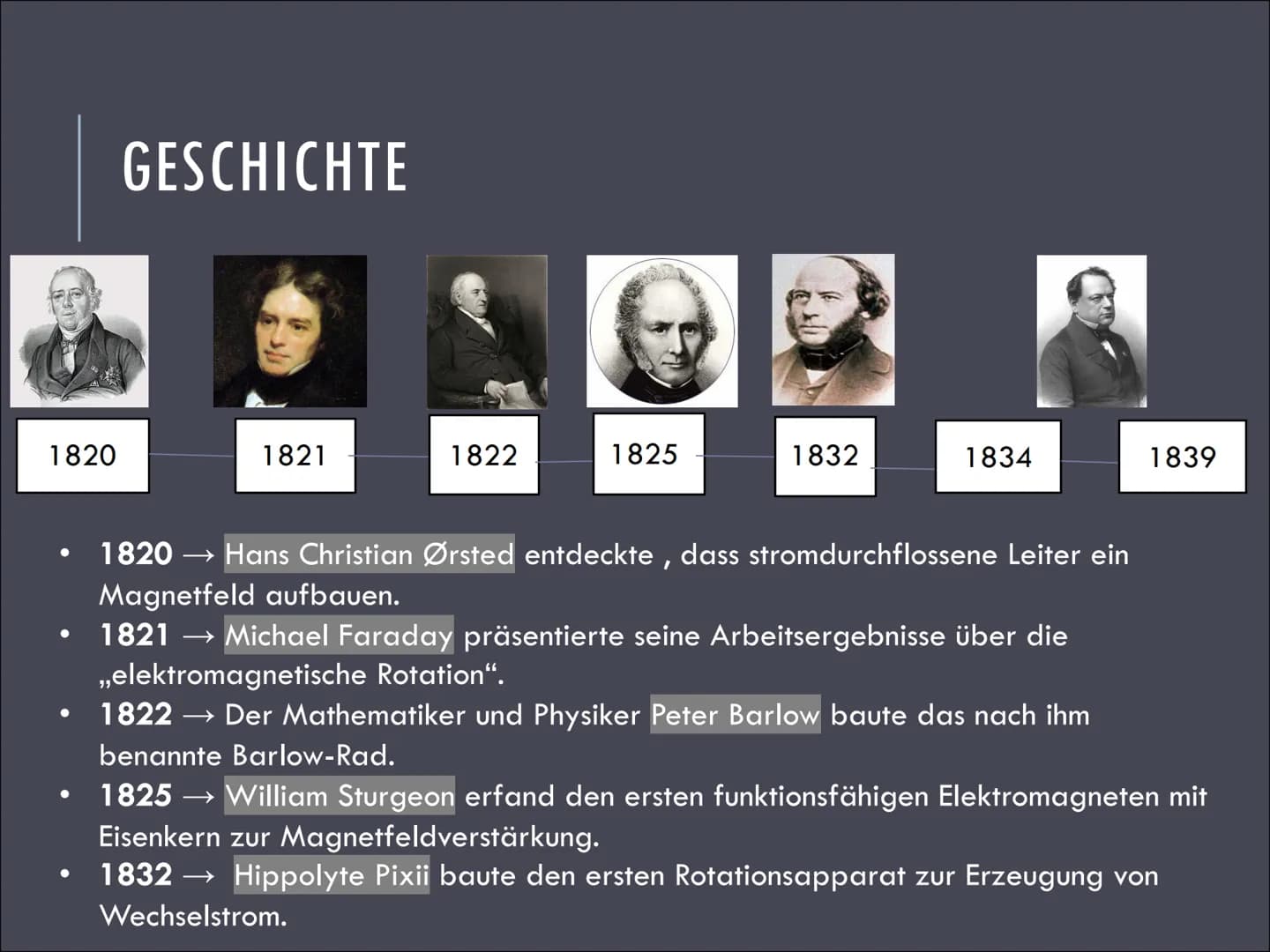 ELEKTROMOTOR ●
●
●
INHALT
• Funktionsweise
●
Geschichte
Typen von Elektromotoren
Einsatzgebiete
Quellen
●
Was ist ein Elektromotor?
Aufbau W