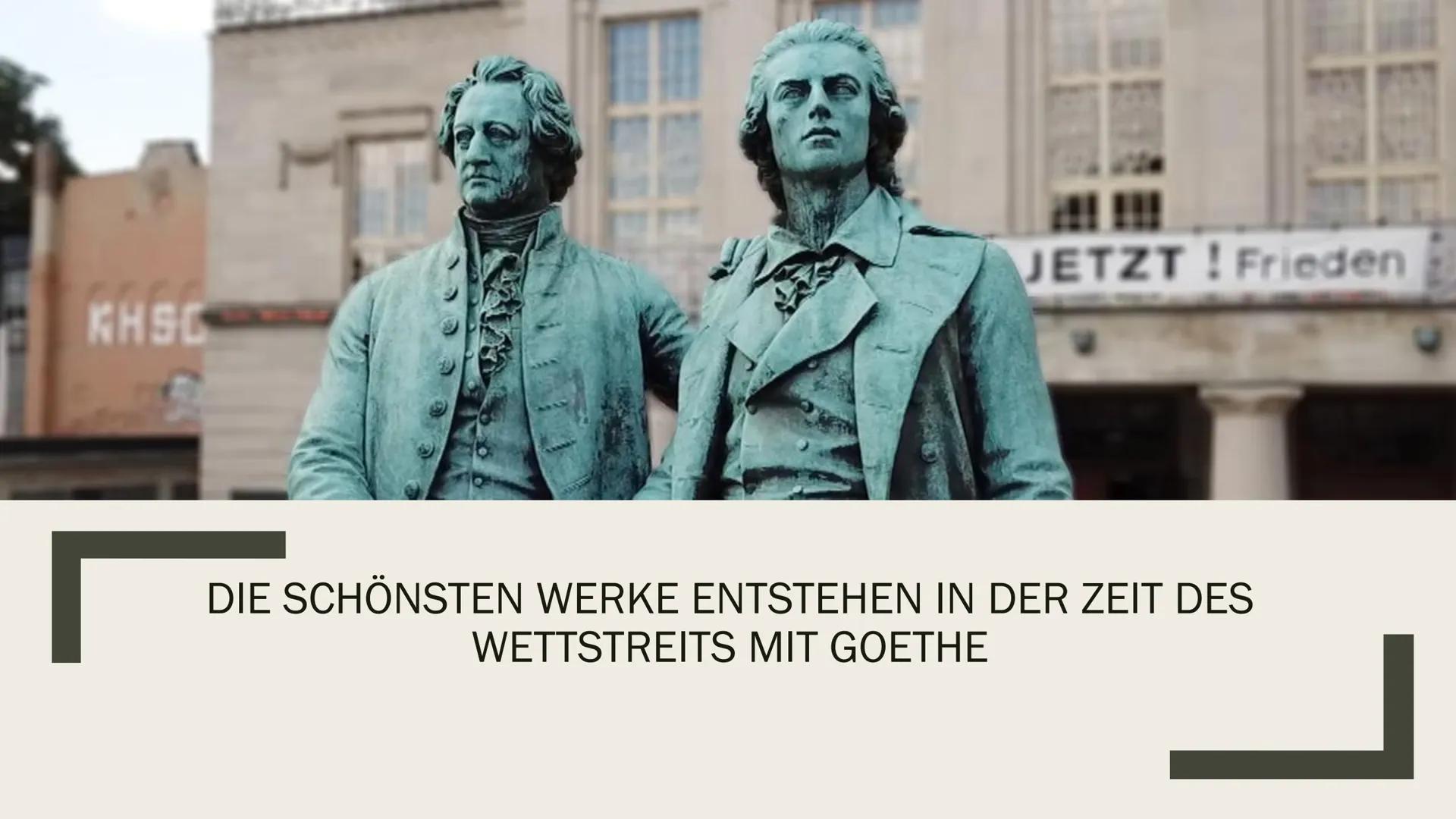 FRIEDRICH
SCHILLER
Von Arthur Avetisian //
WGY-12 Agenda
I
I
I
I
I
■
■
I
I
I
Kindheit & Familie
Militär, Studium, Freiheitsdrama
Karriere, F