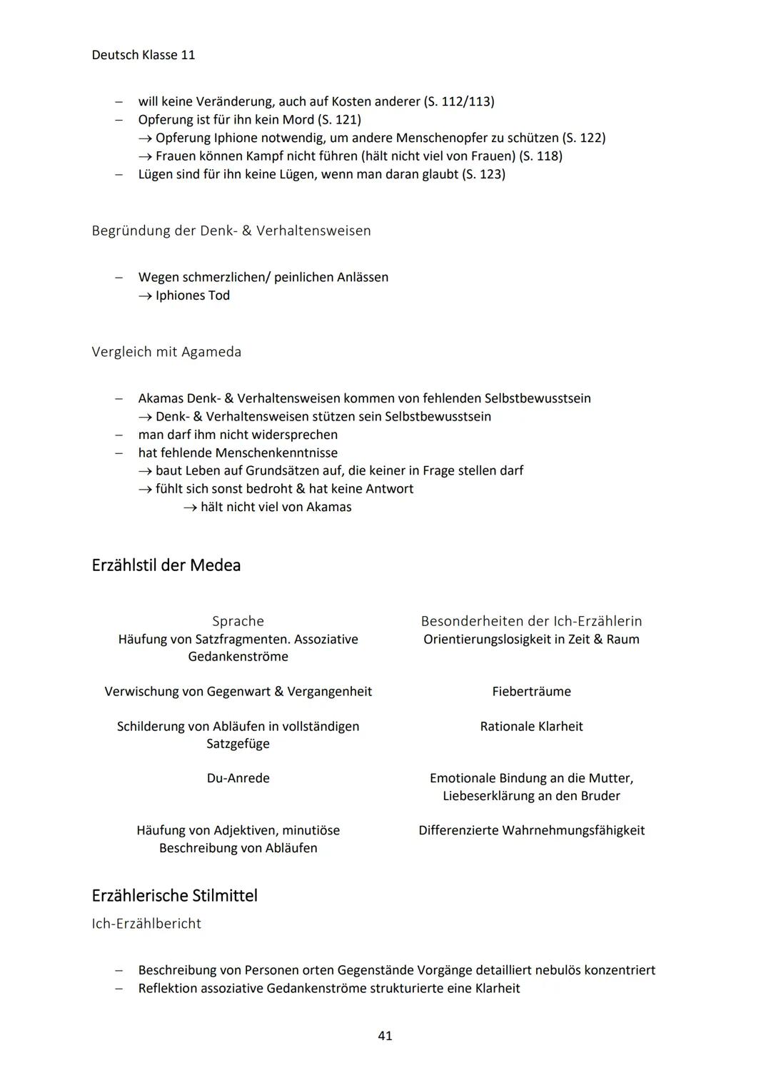 Deutsch Klasse 11
RÜCKBLICK KLASSE 10
Barock/Barockmusik
Begriff für die Epoche von etwa 1600 1750 (etwa Gleichlaufend mit der europäischen
