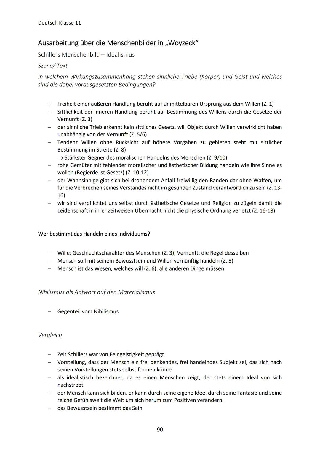 Deutsch Klasse 11
RÜCKBLICK KLASSE 10
Barock/Barockmusik
Begriff für die Epoche von etwa 1600 1750 (etwa Gleichlaufend mit der europäischen
