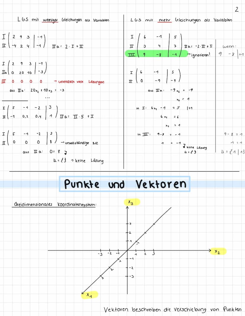 Additionsverfahren
I: 2x+4y
II: x + y
I 2x+4y= 10
II -2x - 2y = -8
2y = 2
Einsetzen.
3.
Y
HEE
= 10
= 4
II
= 1
ㅍ
x + 1 = 4
x = 3
2 x
1:2
X
2x