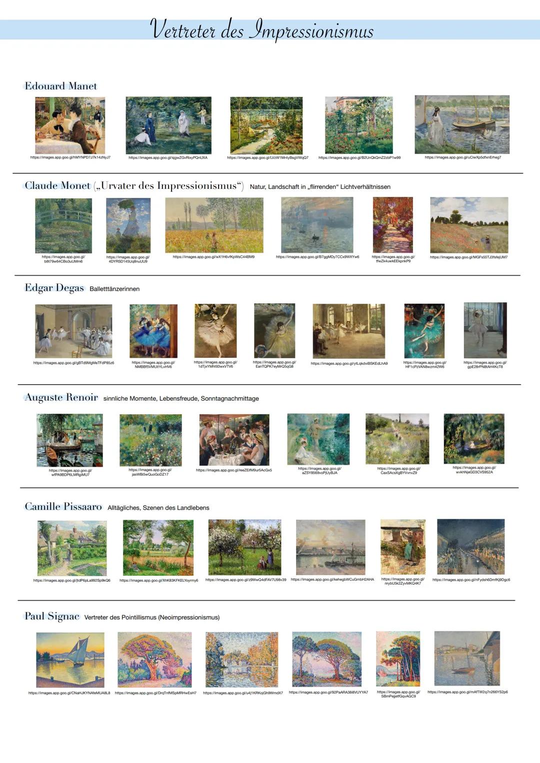 # Die Epoche des Impressionismus (1860-1900)

_Impression Ausdruck

# Historischer Hintergrund

Konfrontation der Künstler mit neuen Erfindu