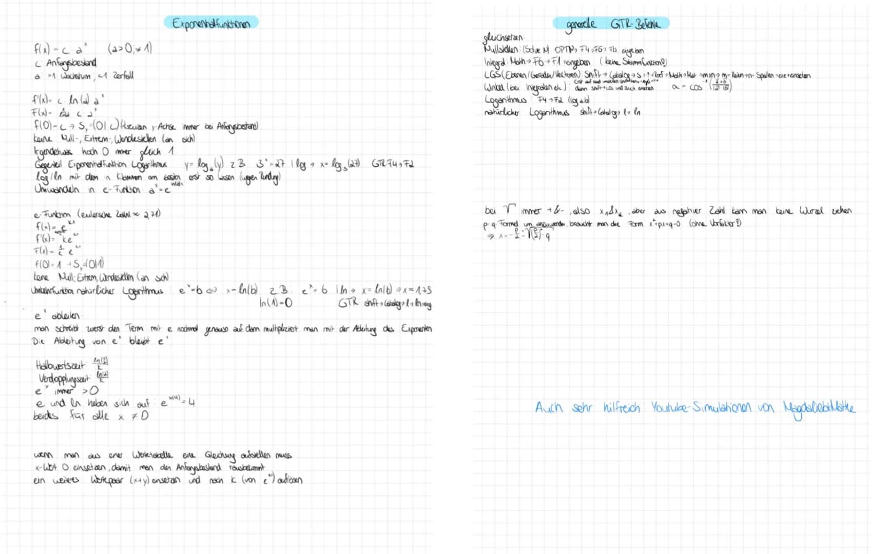 Mündliche Prüfung Mathe
Abitur 2023 NRW
Zusammenfassung GK Vektorielle Geometrie
Vektor hat Lange & Richtung, ist ein genchteter Pleil
- ste
