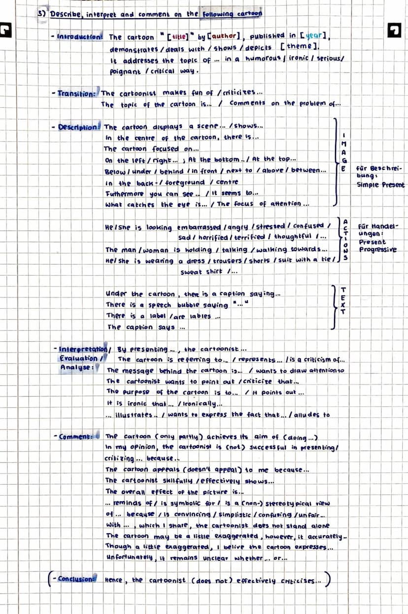 J
-
3
C
JI
Aufbau:
insg. 345 min
Listening comprehension (30 min 20%)
2 Text analysis (35%)
→ Auswahl zwischen 'non-fictional' - & fictional