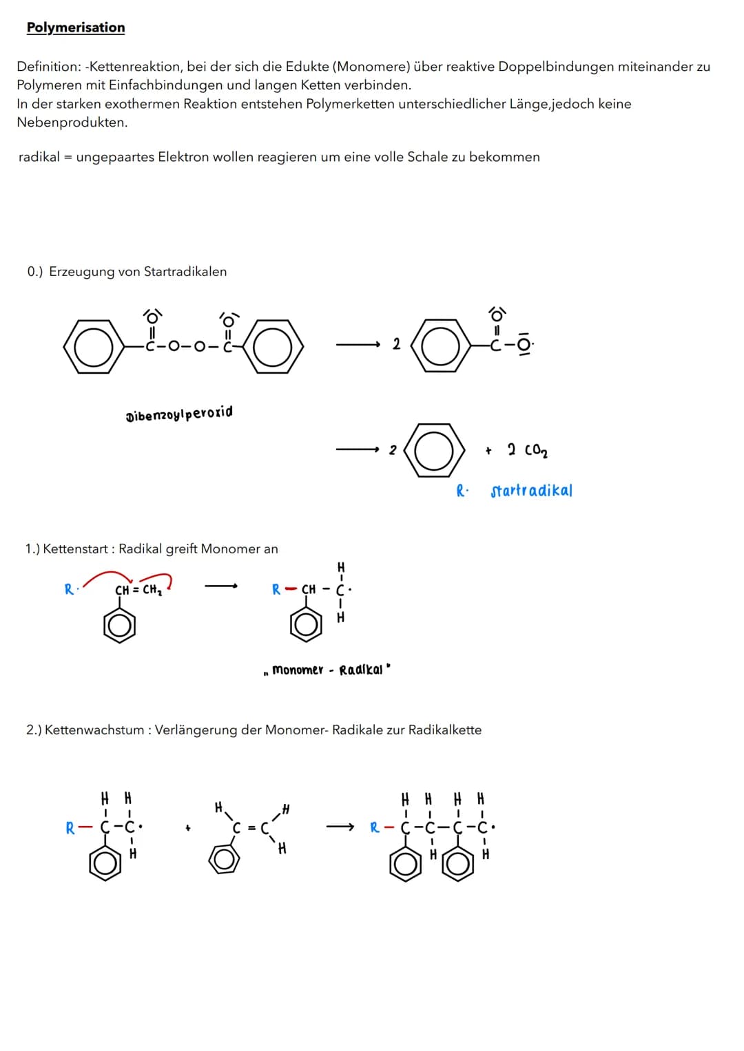 Der Polymerisationsgrad gibt die Anzahl der in einem Makromolekül gebundene Monomere
Eigenschaften
Vernetzung
Bindung
Thermoplaste
-beim erh