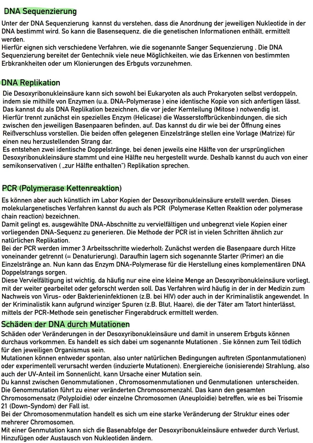 DNA
Was ist DNA (Desoxyribonukleinsäure)?
Du kannst den Träger unserer Erbinformationen entweder als DNS (deutsch für
,,DesoxyriboNuclein Sä