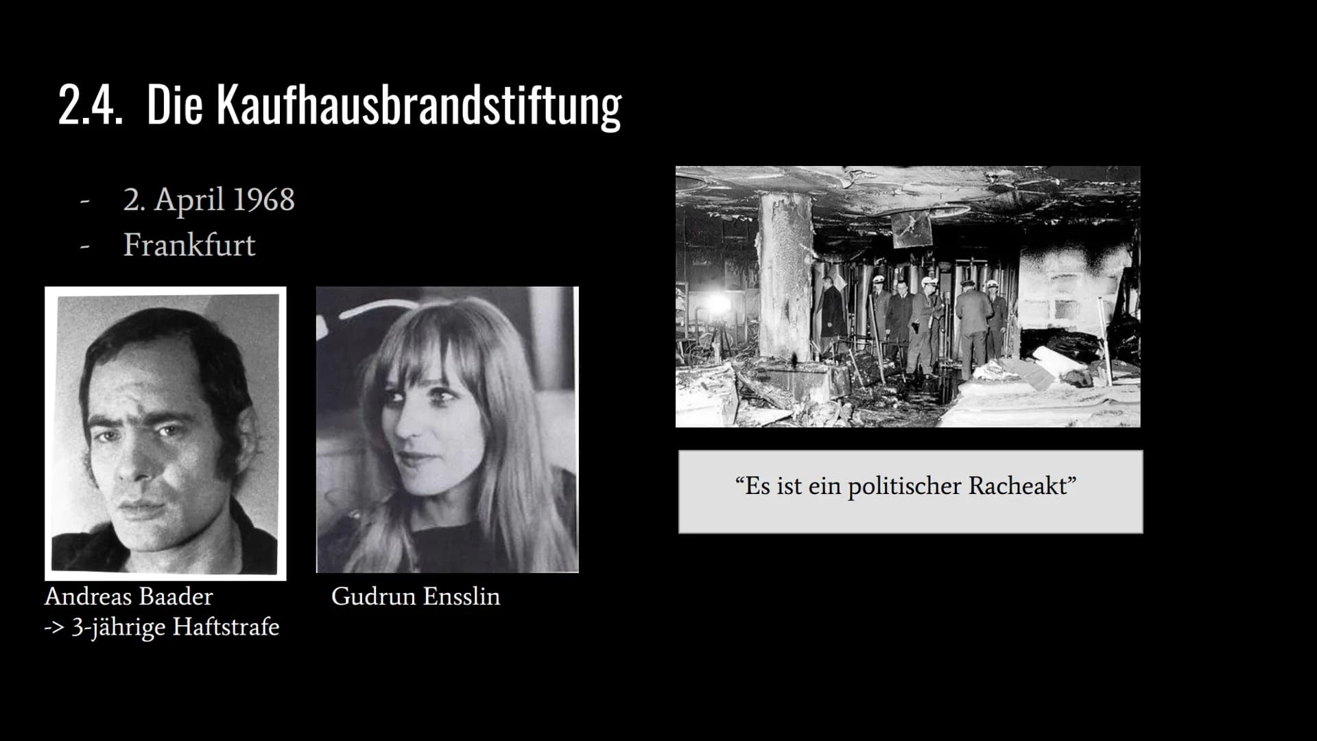 DIE RAF
ROTE ARMEE FRAKTION
Celina Recknagel
12/2 130
DER
BAADER
MEINHOF
KOMPLEX
https://youtu.be/rokR8q113vQ RAF - ROTE ARMEE FRAKTION
GLIE