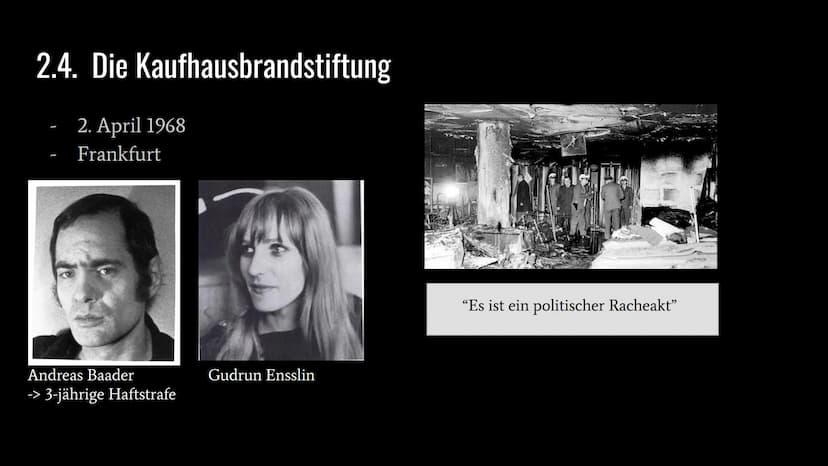 DIE RAF
ROTE ARMEE FRAKTION
Celina Recknagel
12/2 130
DER
BAADER
MEINHOF
KOMPLEX
https://youtu.be/rokR8q113vQ RAF - ROTE ARMEE FRAKTION
GLIE