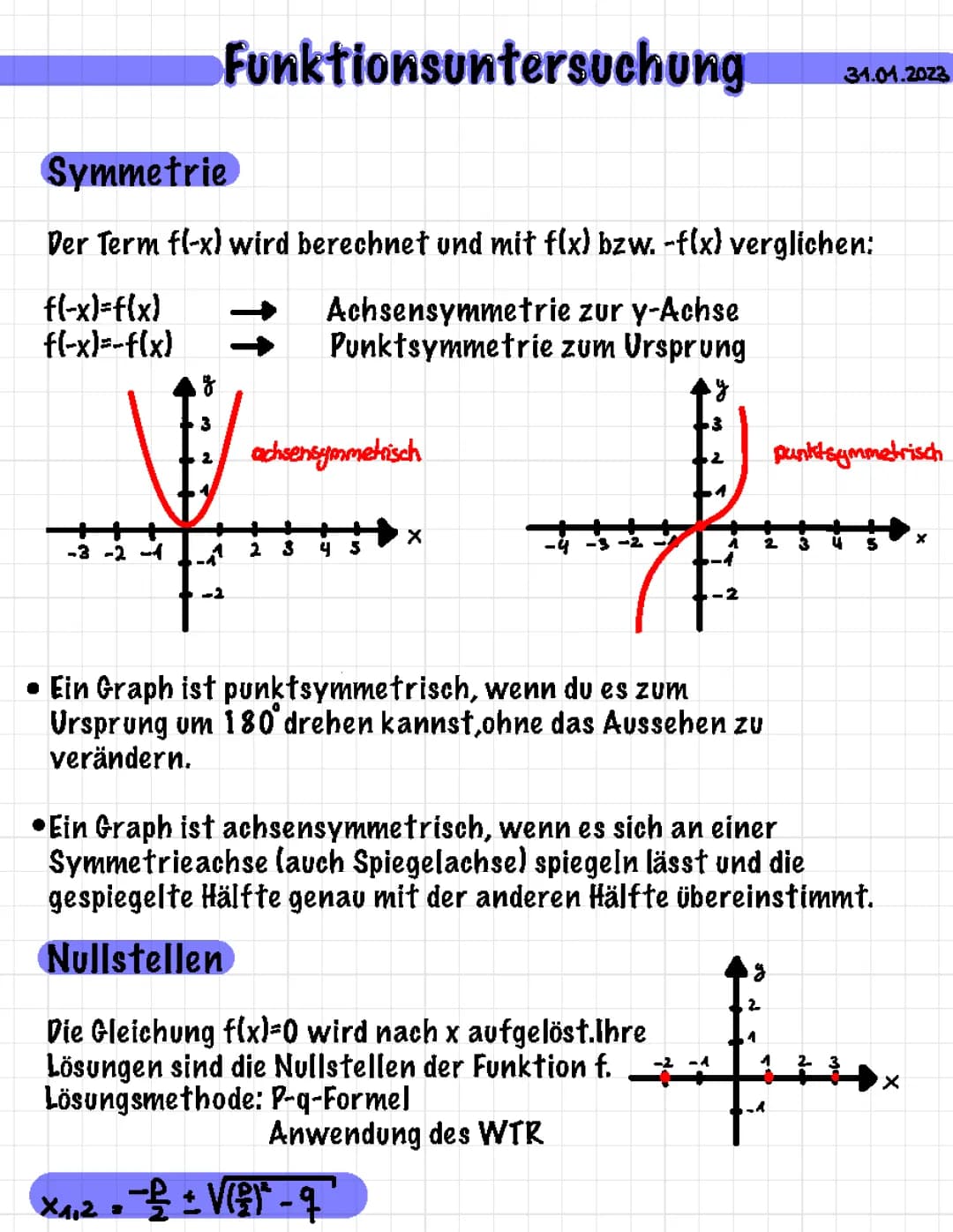 Funktionsuntersuchung 