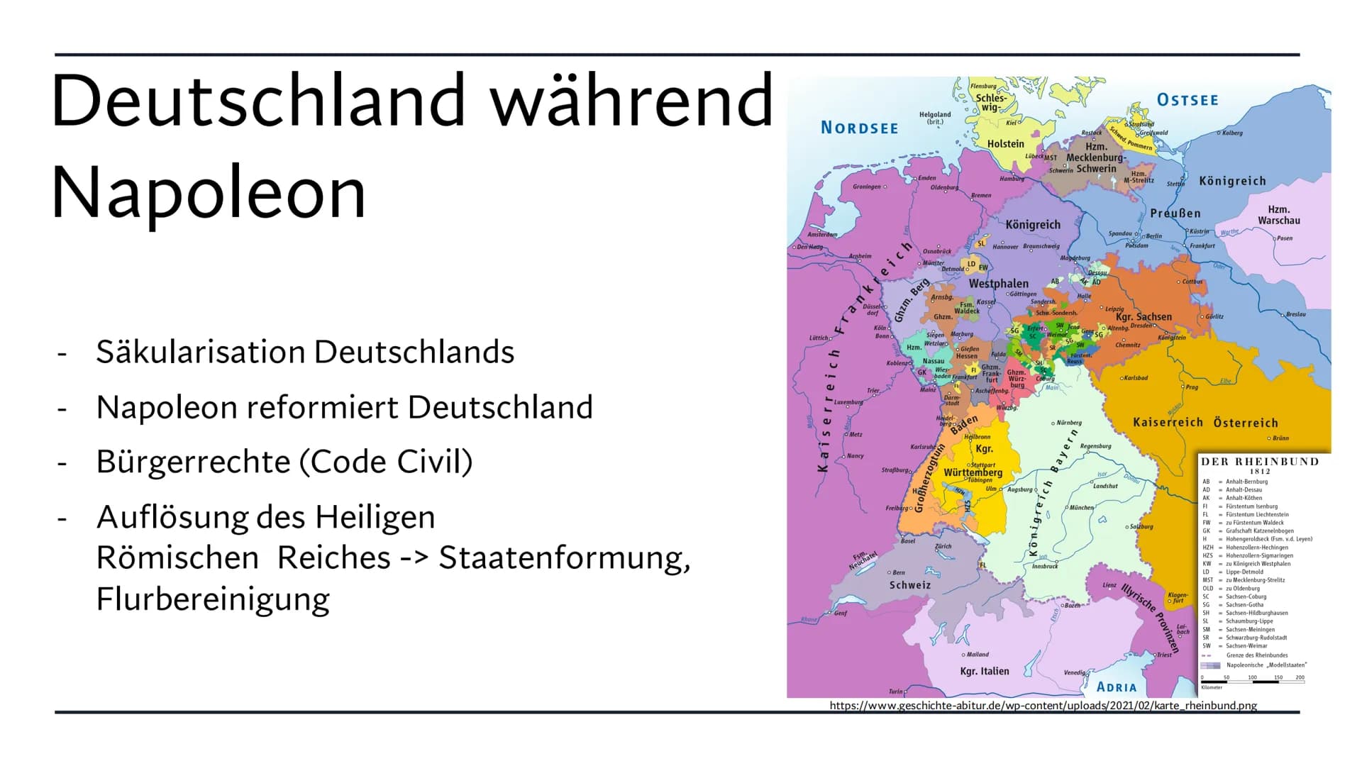 Wiener
Kongress
Fluch oder Segen? Gliederung
Vorgeschichte
Wiener Kongress
3 Prinzipien
Ziele & Ergebnisse
Inwiefern ist der Kongress gelung