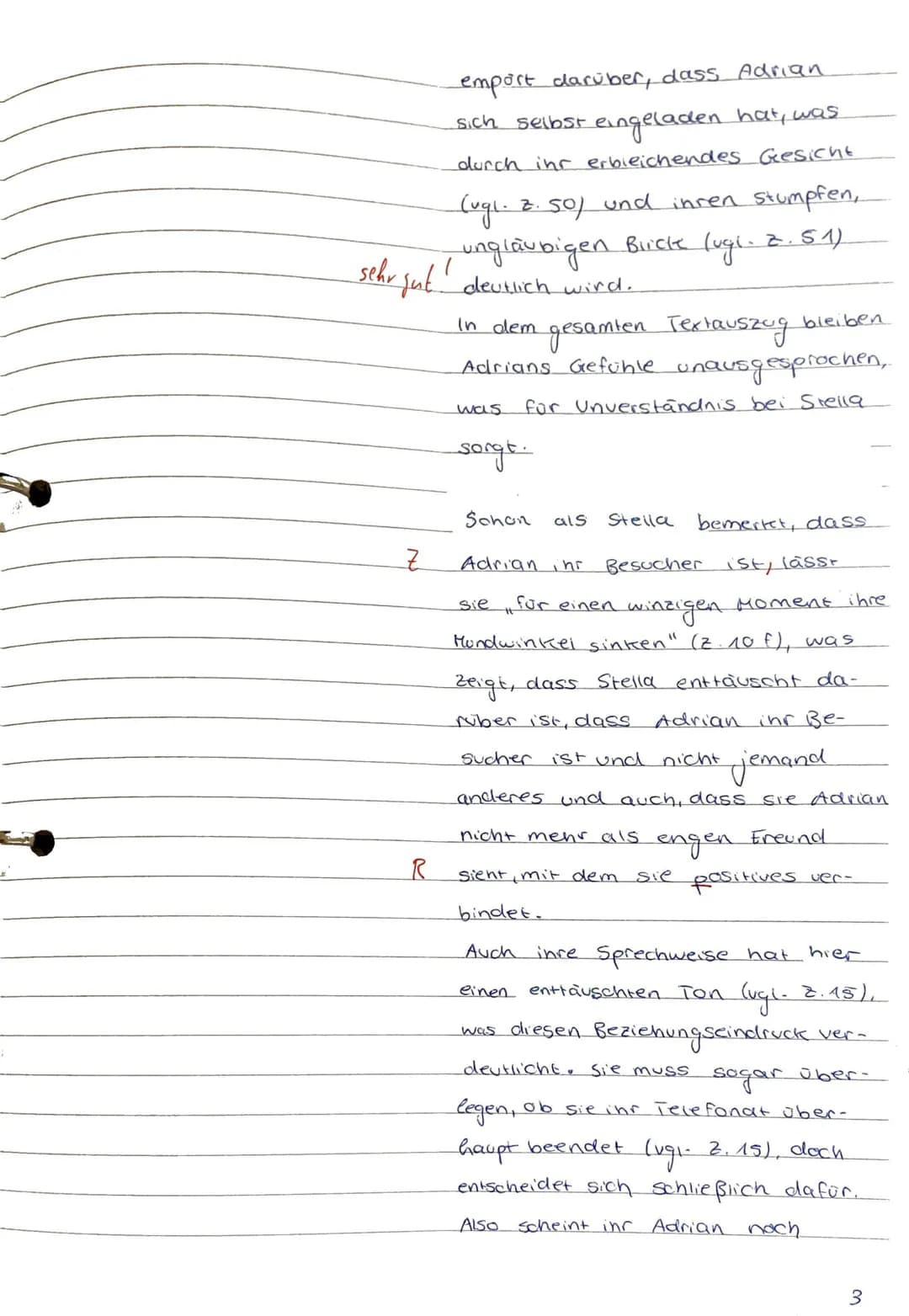 Aufgaben
1
2
·
.
·
Analysieren Sie den Textauszug aus dem Roman "Schneeriese" von Susanne Keller, indem Sie das
Kommunikationsverhalten der 
