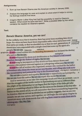Know Speech analysis: „Yes we can“, Barack Obama thumbnail