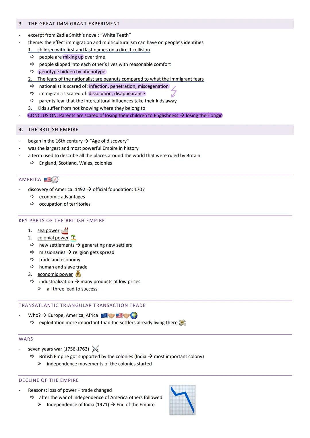 # ENGLISCH KLAUSUR 2 (Q2)

THEMEN

1. Robin Cook's speech
2. History of Great Britain & Empire
3. History of immigration
4. Important vocabu