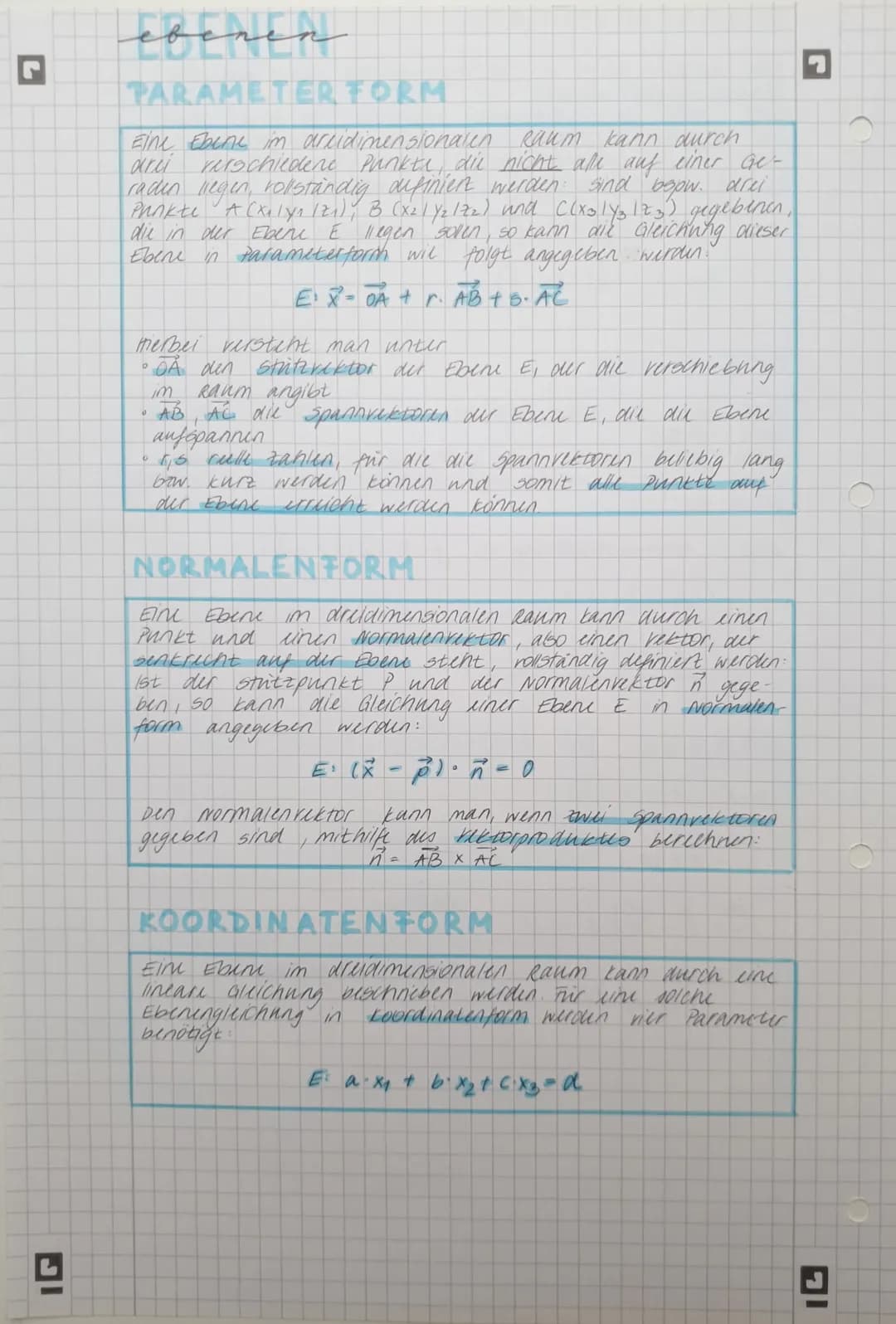 analytische
geometrie
ale gemeines
PERTOREN
Ein Vektor v mit drei koordinaten ist ein geordnetes
tahlentriper, das man als spaltenrektor sch