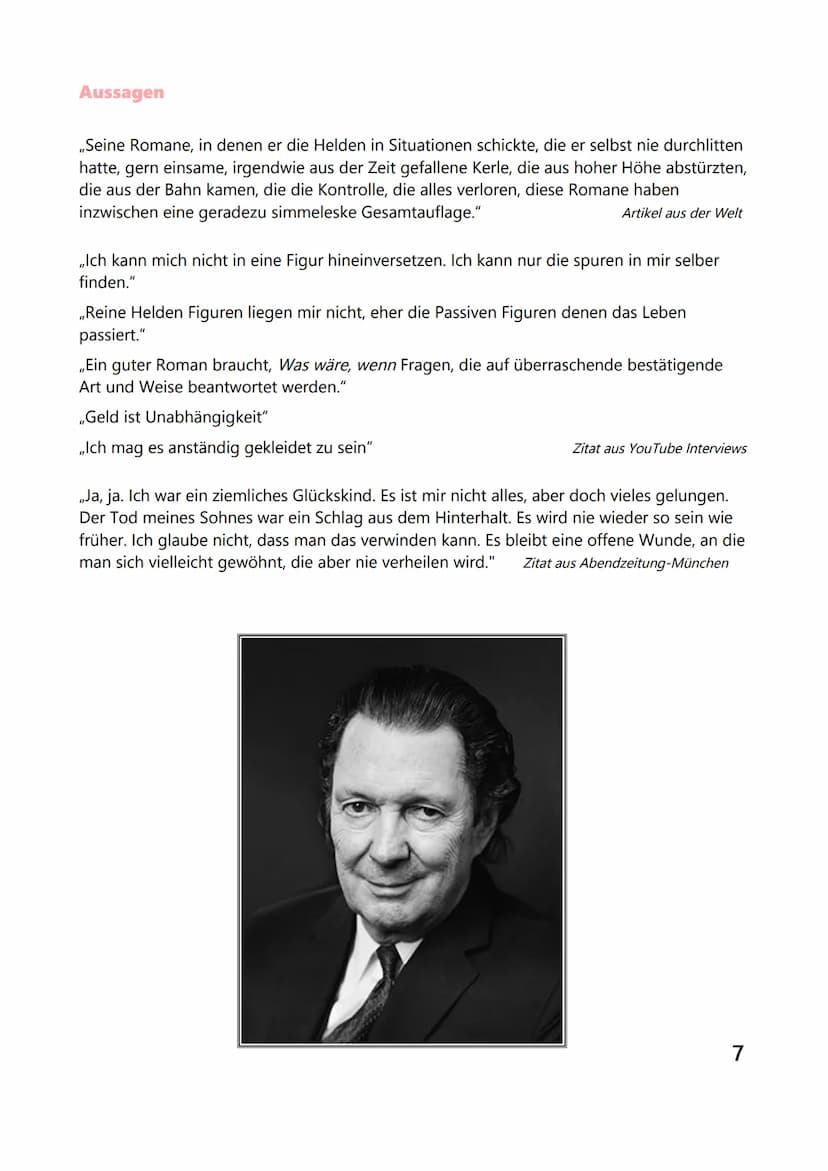 Inhaltsverzeichnis
1. Inhaltswiedergabe.
2.
Erzählperspektive
3.
4.
5.
Martin Suter
Wie sag ich es Anita
6.
7.
8.
9.
2.1 Zeilenbelege
2.2 Au