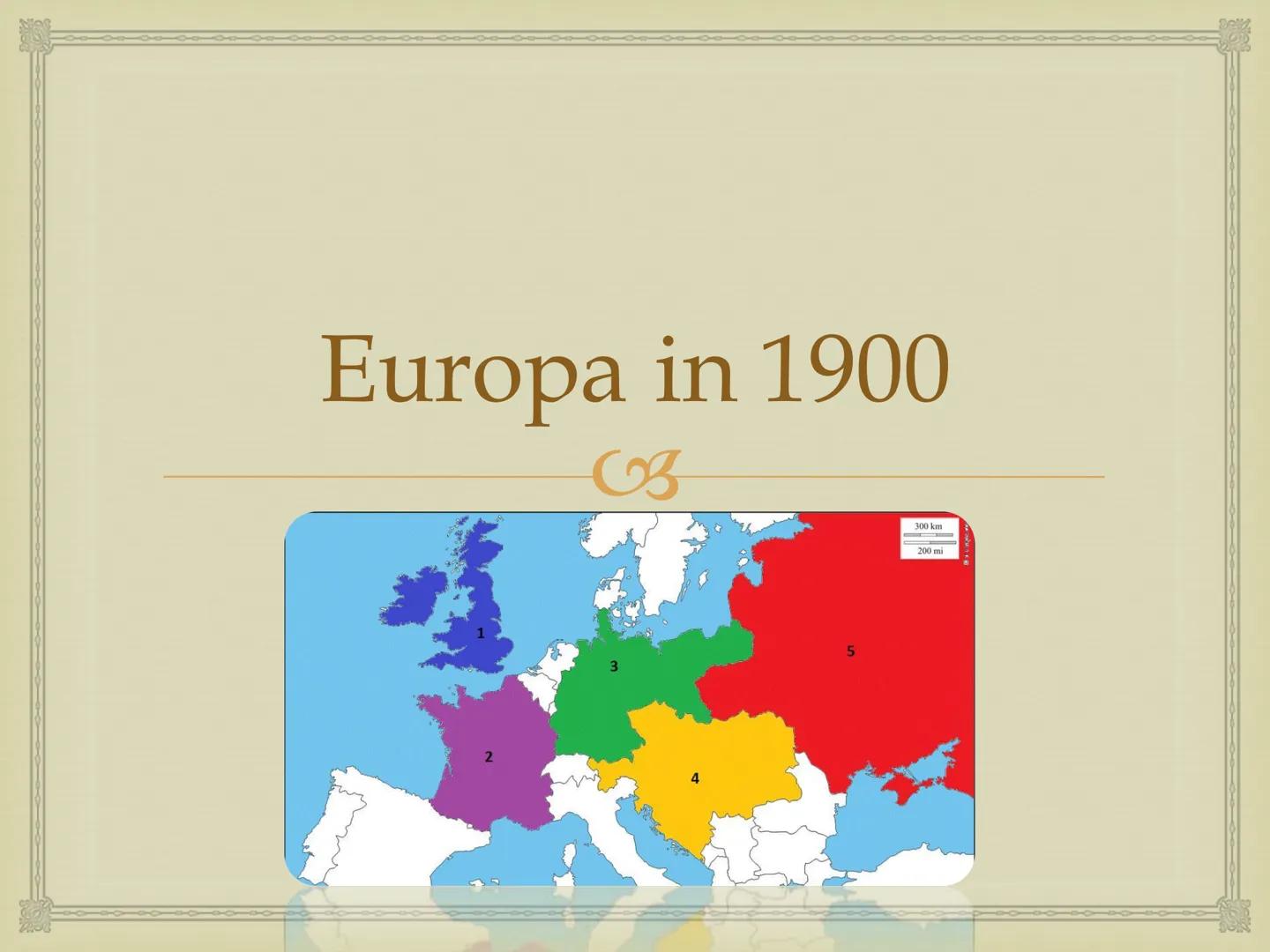 1. Weltkrieg Ablauf
Europa in 1900
>
Verbündungen
➤ Wie alles begann...
>Gewinner/Verlierer
► Folgen
Vor dem Krieg & nach dem Krieg Europa i