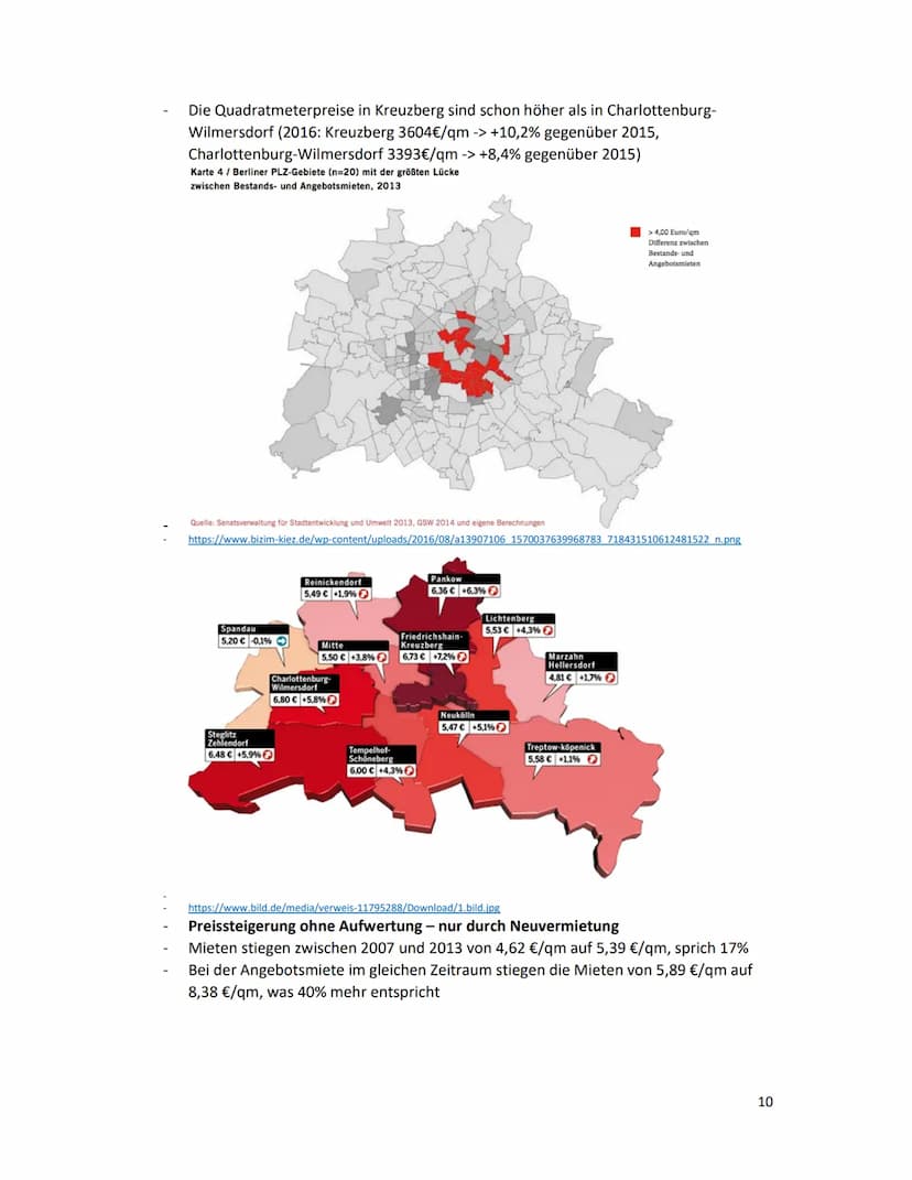 Gentrifizierung
Ausarbeitung
1 Inhalt
Was ist Gentrifizierung?..
Definition...
Aufwertungsdimensionen.
Bauliche Aufwertung:..
Soziale Aufwer