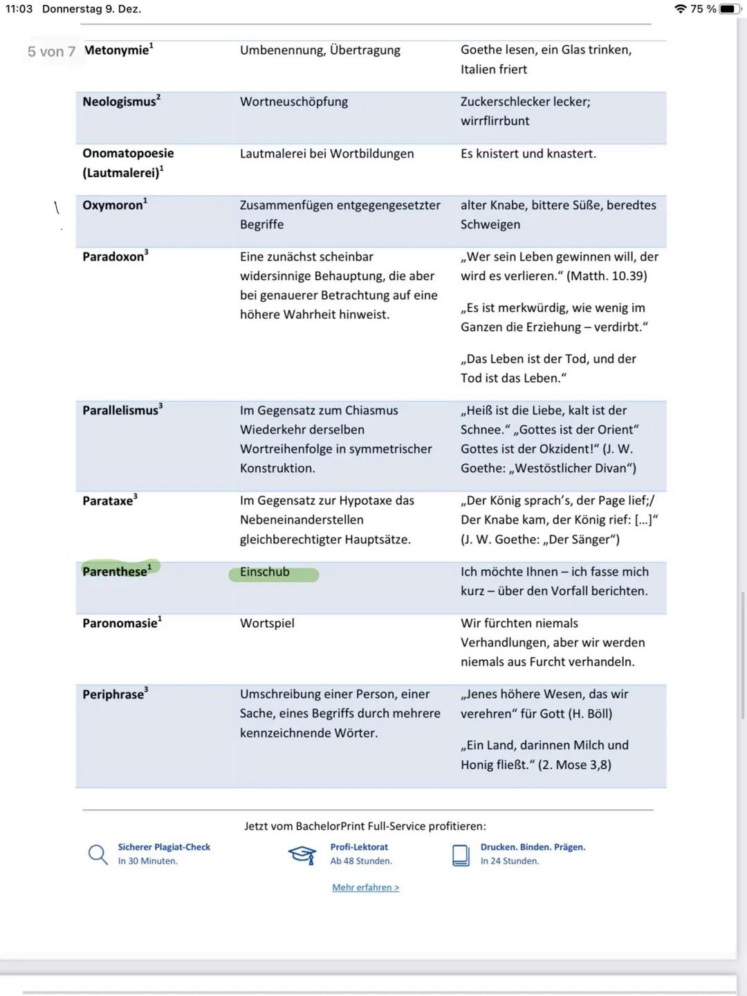 Deutsch Merkblätter
abitur Inhaltsverzeichnis:
Abiturmerkblätter
deutsch Einige Tipps:
Vergegenwärtigen Sie sich, wozu die einzelnen Operato