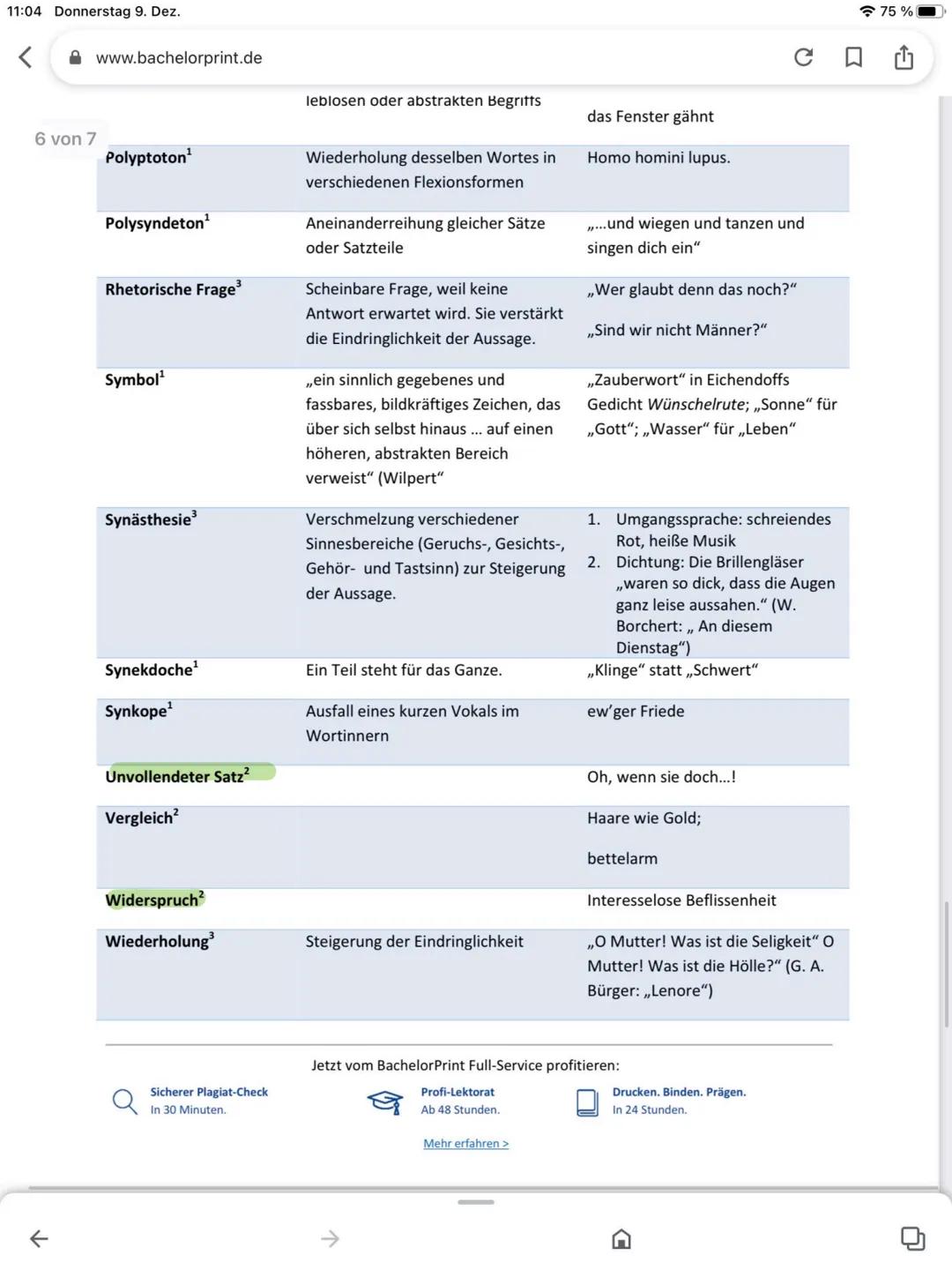 Deutsch Merkblätter
abitur Inhaltsverzeichnis:
Abiturmerkblätter
deutsch Einige Tipps:
Vergegenwärtigen Sie sich, wozu die einzelnen Operato