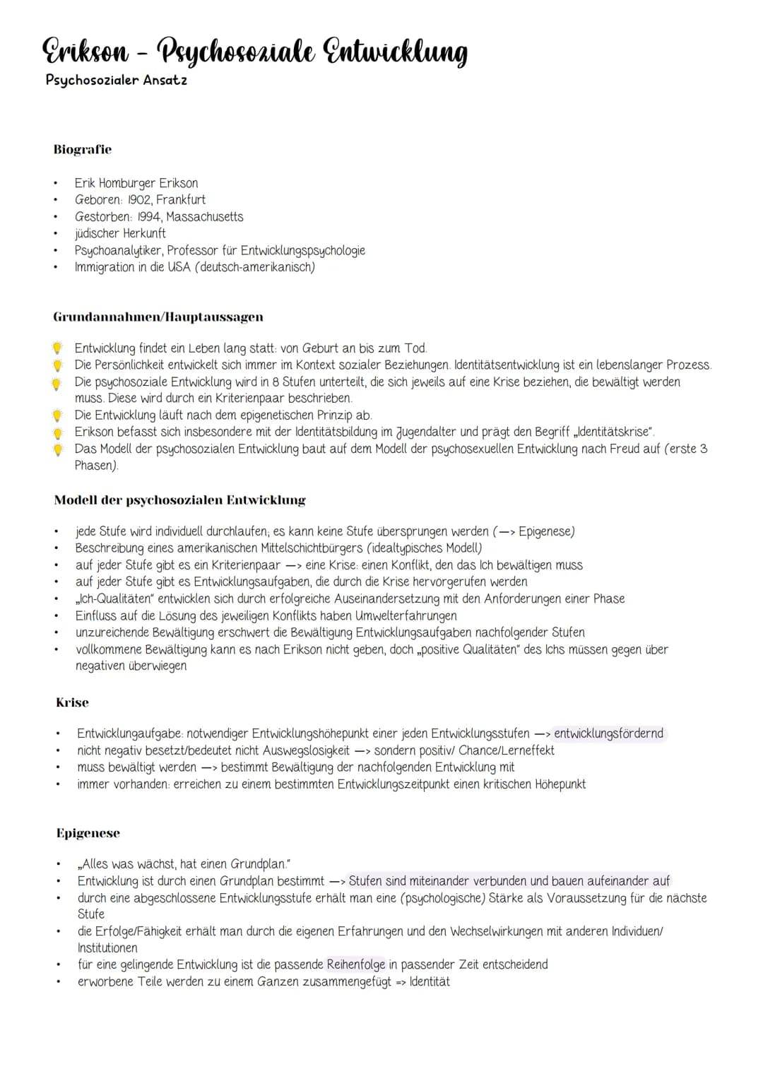 Inhalt
I. Grundlagen
1. Definitionen von Bildung, Erziehung und Sozialisation
II. Entwicklung, Sozialisation und Erziehung
1. Systemische Si