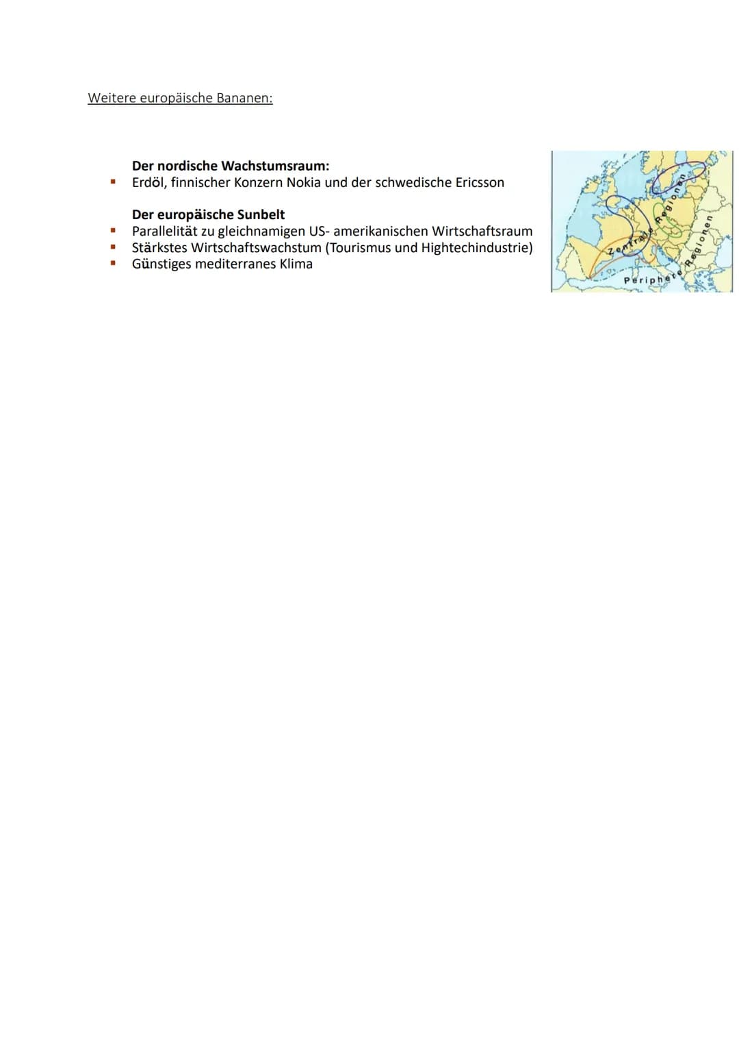Handout: Blaue und Gelbe Banane.
Überblick:
I
I
■
I
■ Stark vereinfachtes Modell der
■
■
Blaue Banane:
Model nach Franzose Roger Brunet
(198