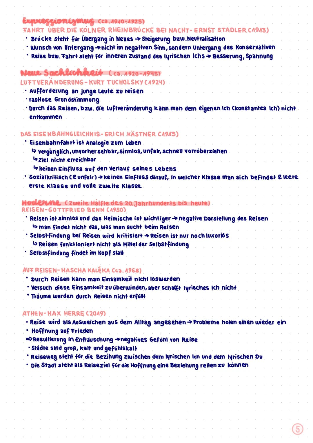 LYRIK
A. GEDICHTSANALYSE SCHREIBEN
2. HOTIVE DES REISENS.
3. EPOCHEN
→ Romantik
→Sturm und Drang
→Expressionismus
Neue Sachlichkeit
→ Modern