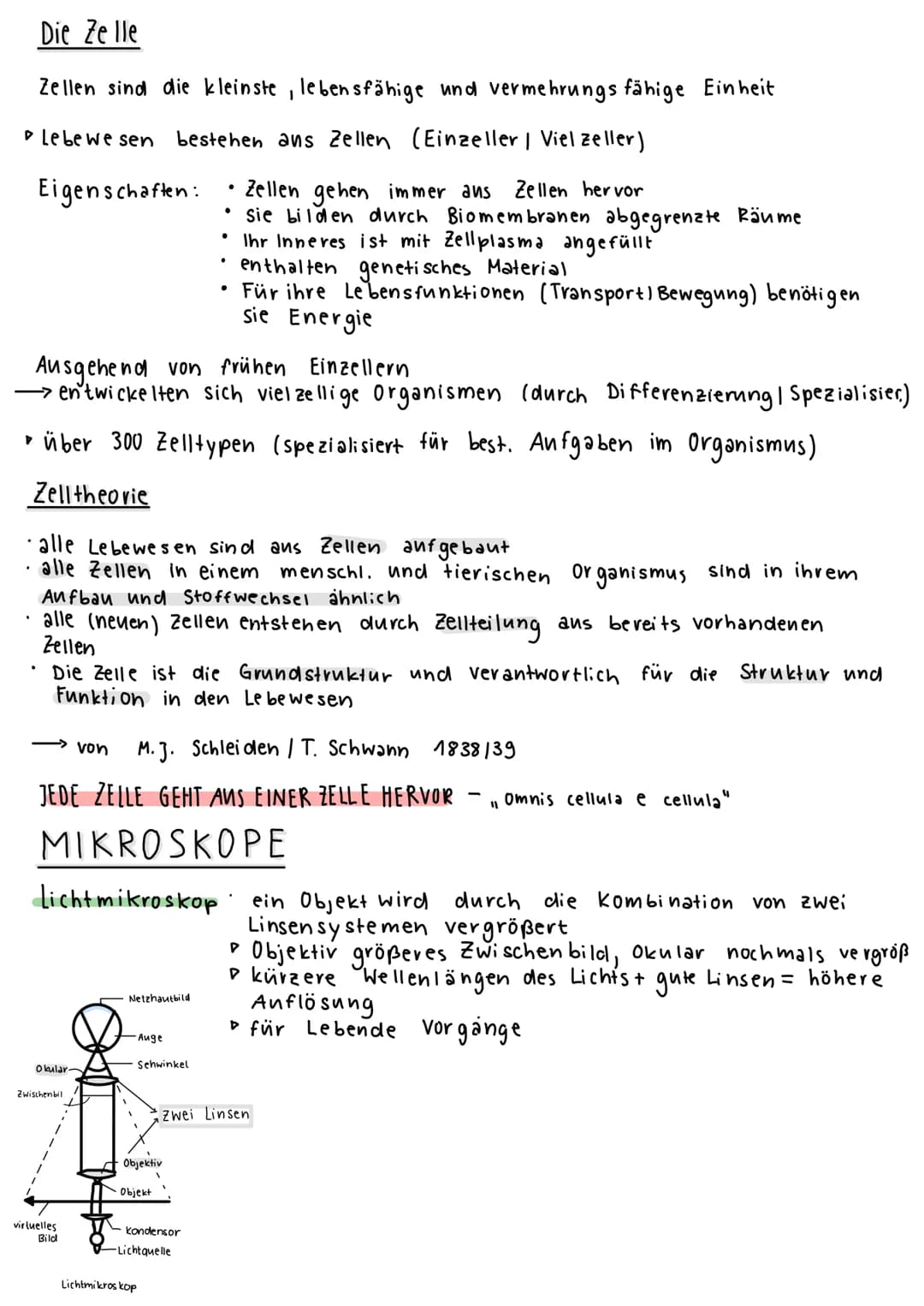 BIOLOGIE KLAUSUR 1
Was ist Biologie ?
Lehre des Lebens (Gesetzmäßigkeiten / Besonderheiten)
Was sind Lebewesen?
→kennzeichen des Lebendigen 