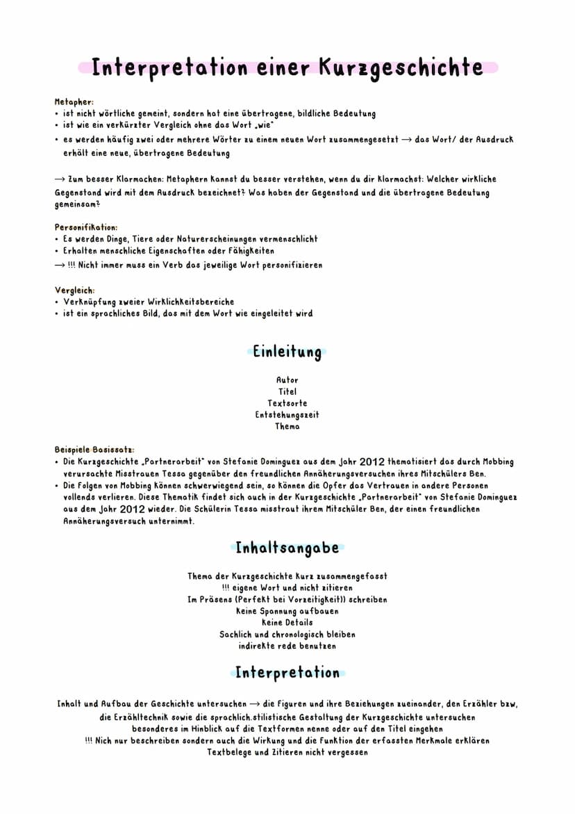 Kurzgeschichte Interpretation Beispiel: From Beginner To Pro In Minutes - 7hwmzfk
