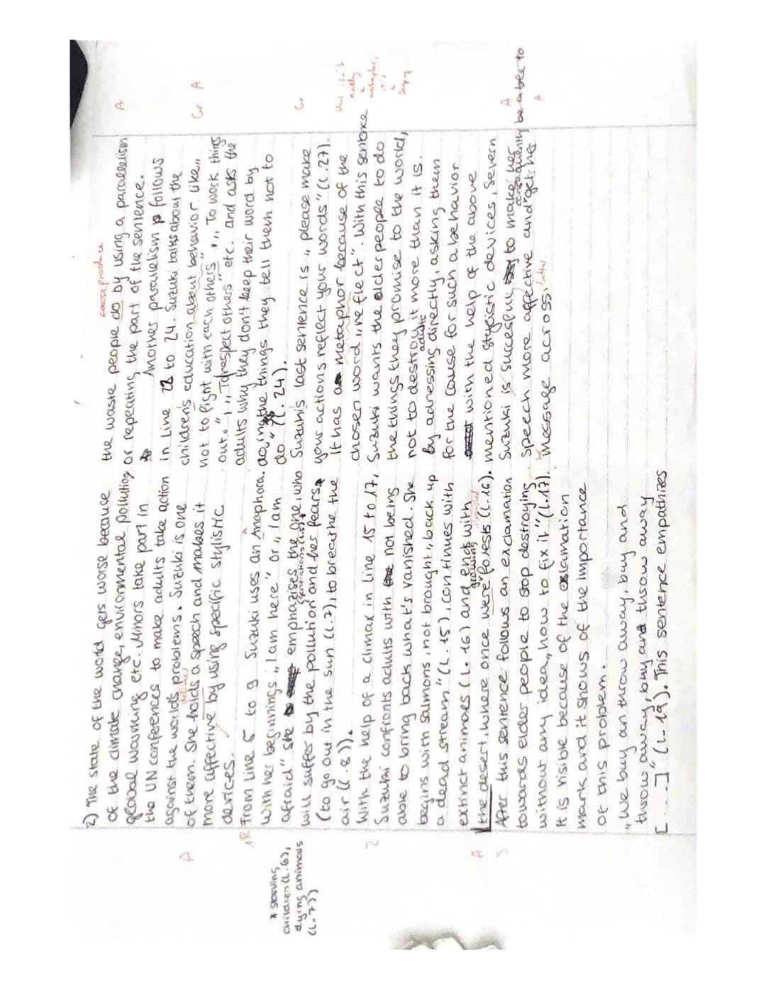 Aufgabenstellung
1.
2.
3.
agree
27 was he (plashwant to i
a better life
3) kids do as
they 're told or
they see
factorys
Klausur Nr. 3
Think