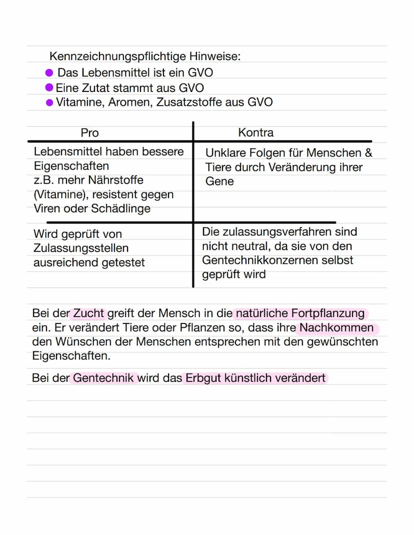 Gentechnik
Mit dem Begriff "Gentechnik" werden Verfahren
bezeichnet, bei denen man das Erbgut von Organismen
& Lebewesen absichtlich Künstli
