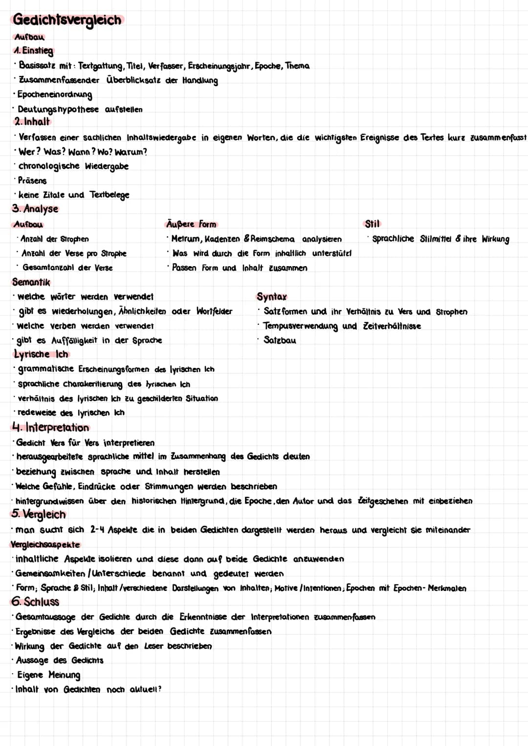 Deutsch Abitur 2022
Epochen
Deutungshypothese
Inhaltsangabe
Literarische Erörterung
Interpretation Kurzprosa
Interpretation Gedicht
Gedichts