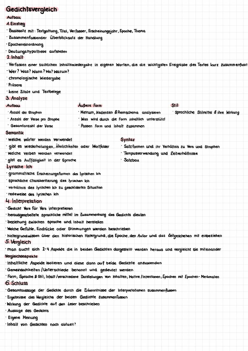 Deutsch Abitur 2022
Epochen
Deutungshypothese
Inhaltsangabe
Literarische Erörterung
Interpretation Kurzprosa
Interpretation Gedicht
Gedichts