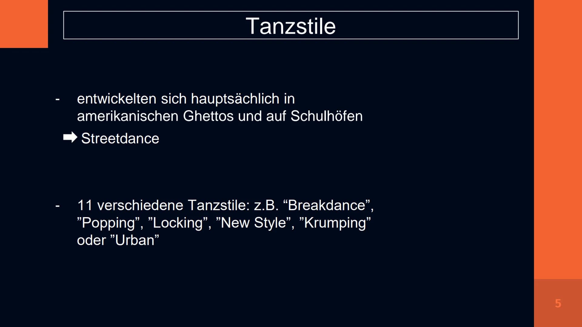 PROH
ELS
вина
HIP HOP
+₁
С
VI
ABC 1. Allgemeines
2. Herkunft des Namens
3. Entwicklung des Tanzes
4. Tanzstile
Verlauf
5. Techniken des ,,Br