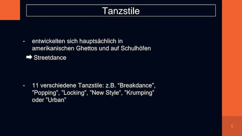 PROH
ELS
вина
HIP HOP
+₁
С
VI
ABC 1. Allgemeines
2. Herkunft des Namens
3. Entwicklung des Tanzes
4. Tanzstile
Verlauf
5. Techniken des ,,Br